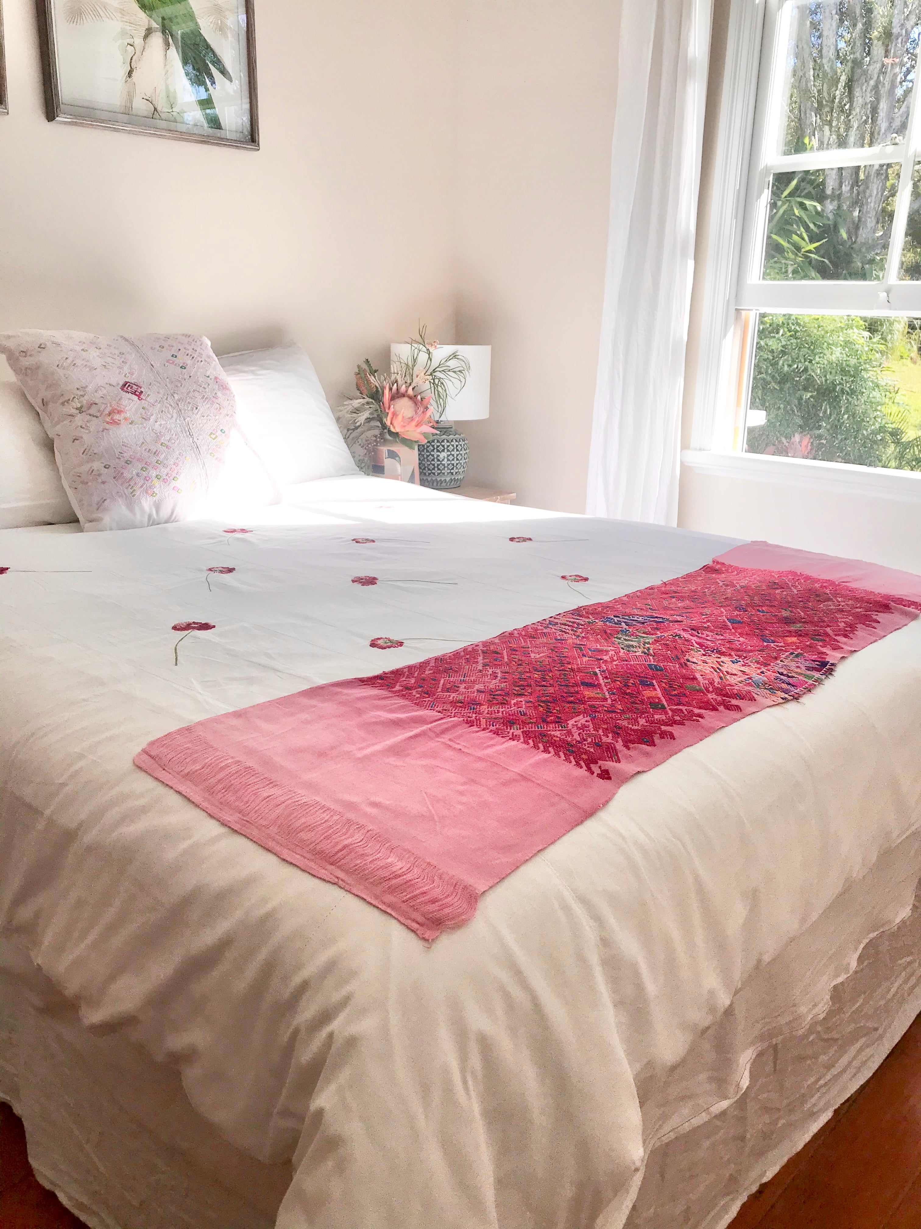 Guatemalan Textile - Nahuala Table runner II