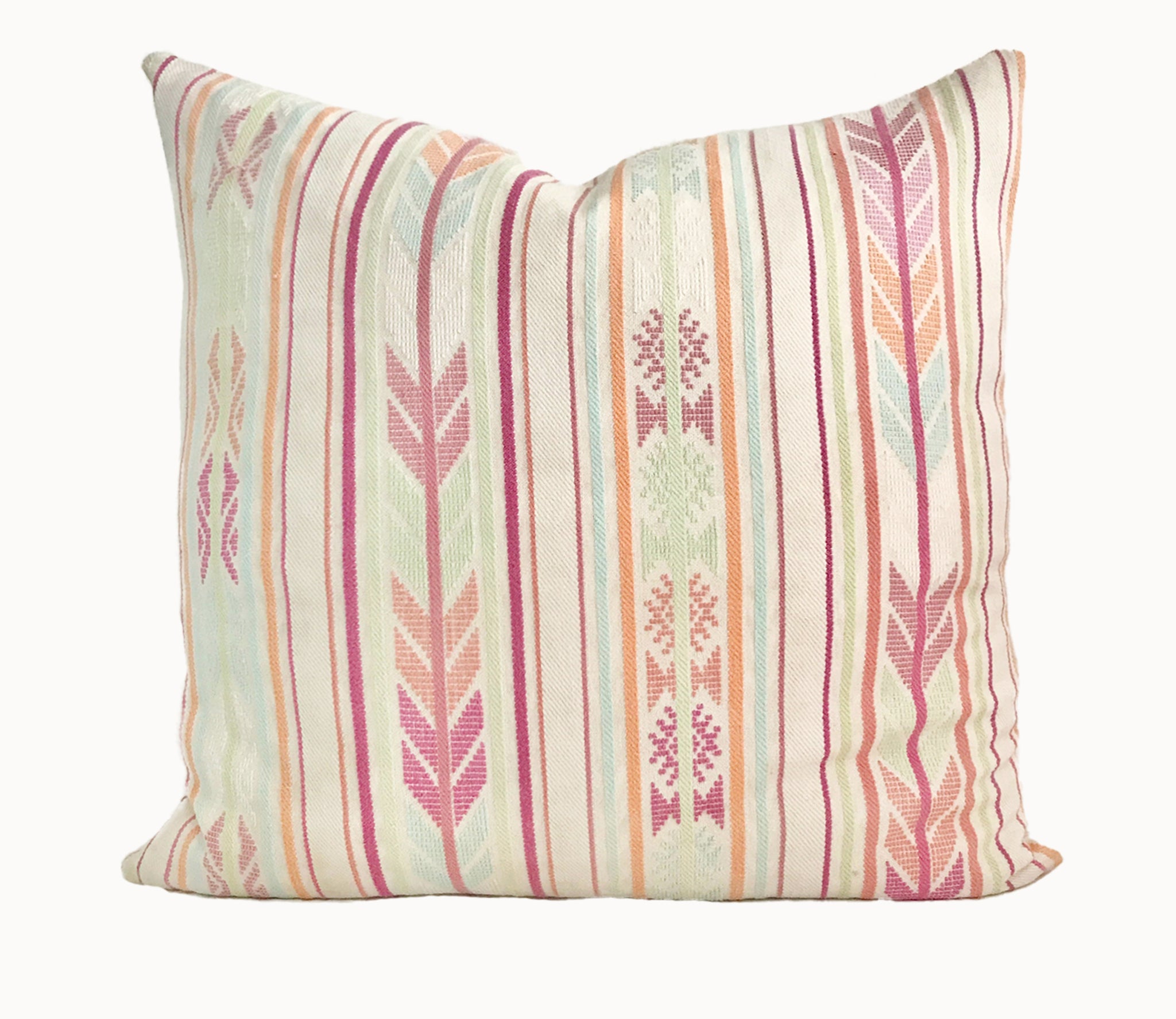 Vintage textile guatemalan cushion
