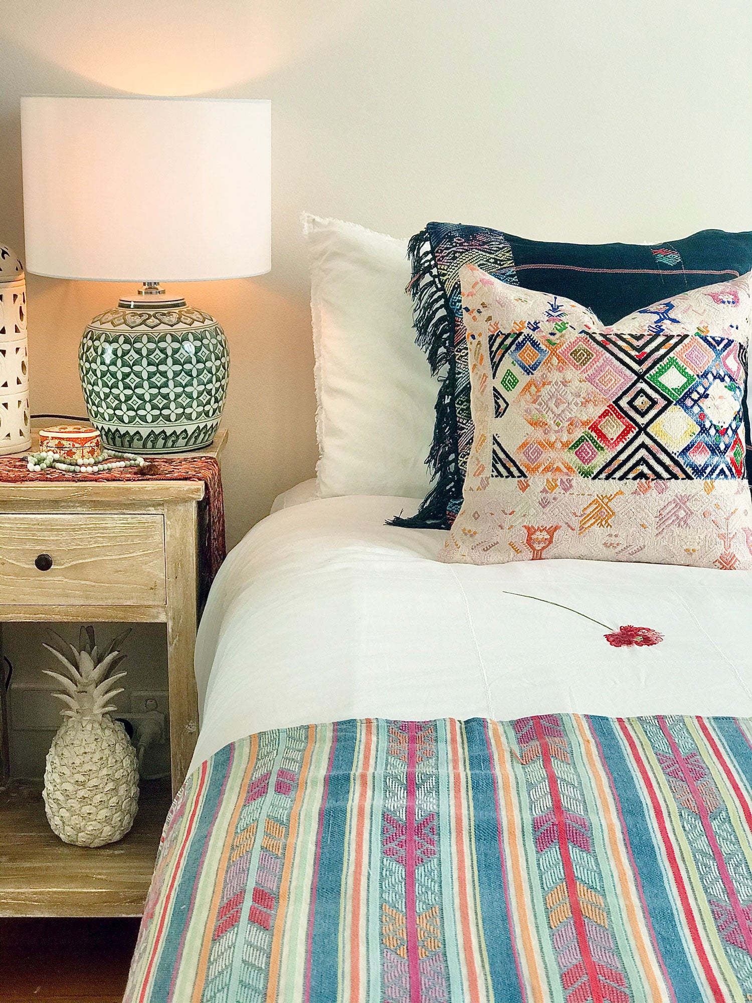 Huipil Pillows - Abstract Nahuala I