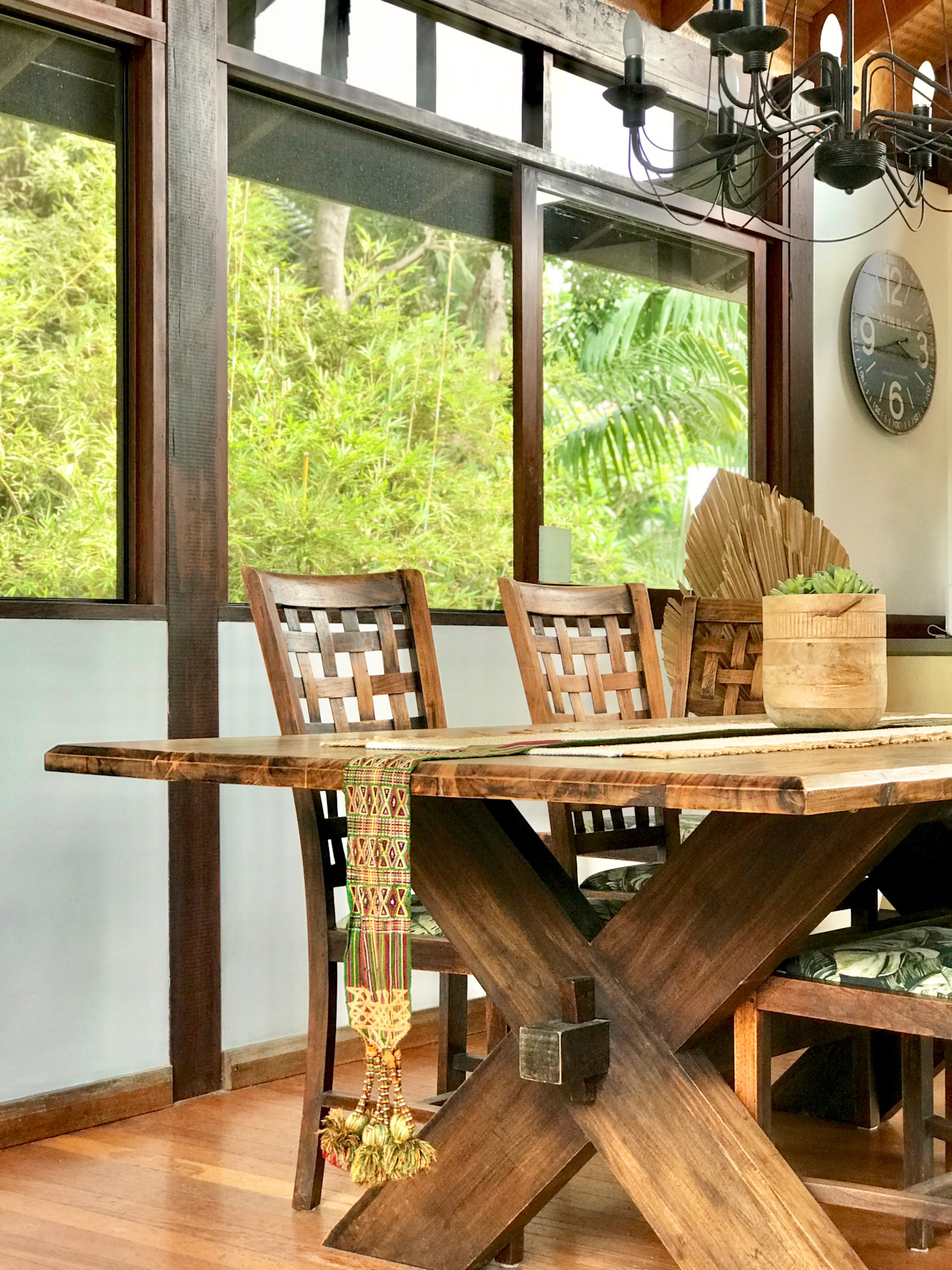 Vintage textile table runner