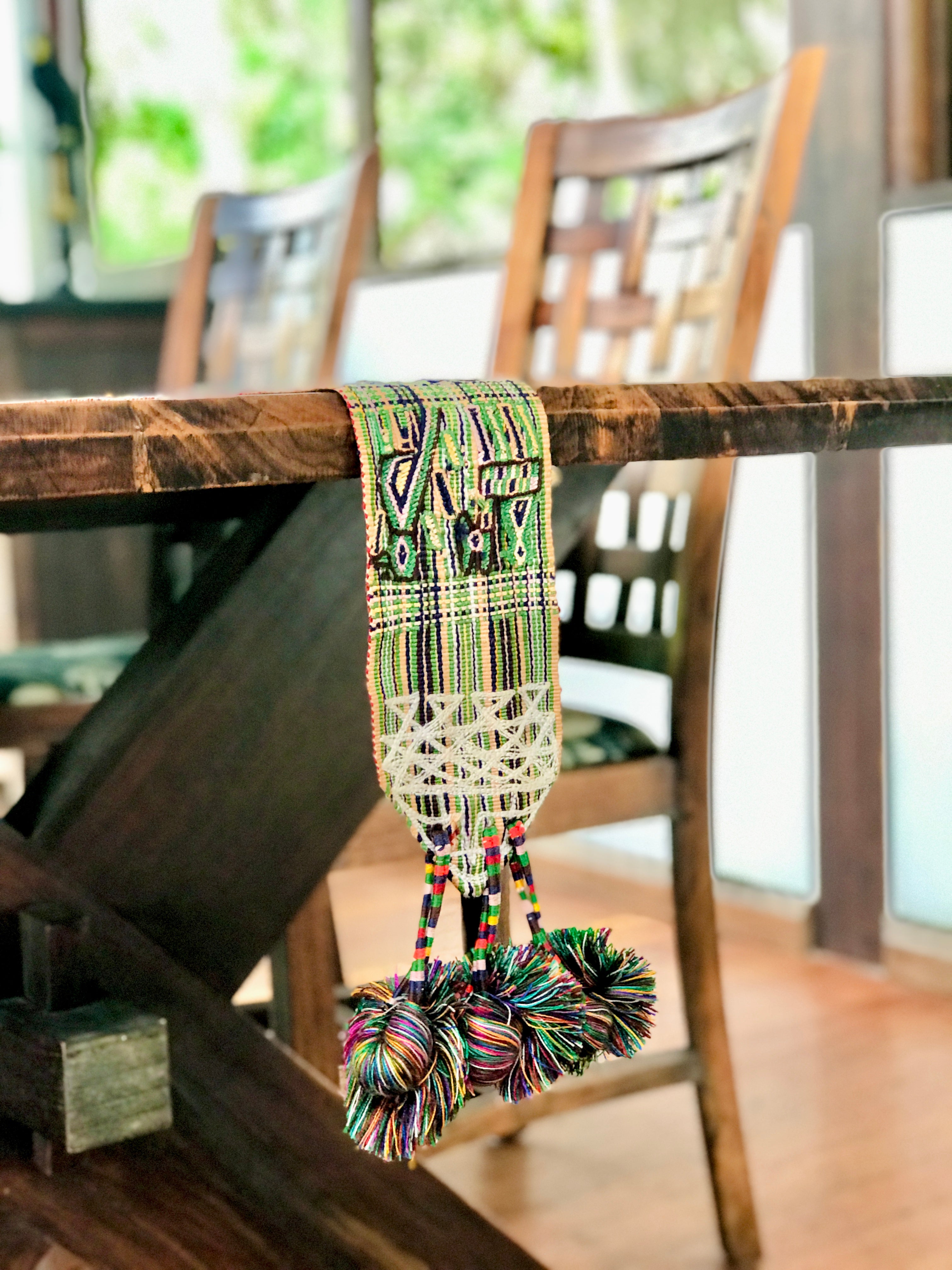 Vintage textile table runner