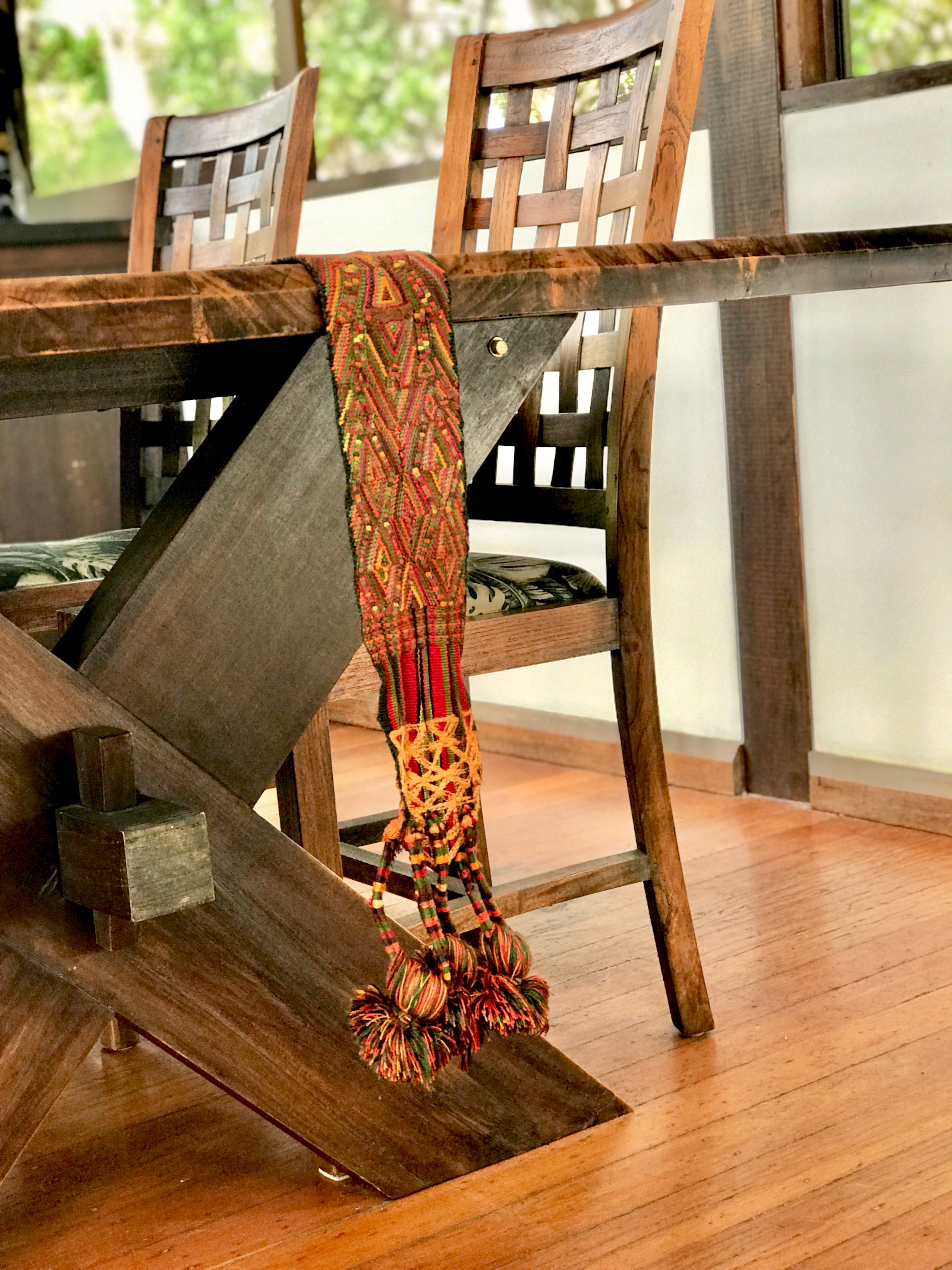 Vintage textile table runner