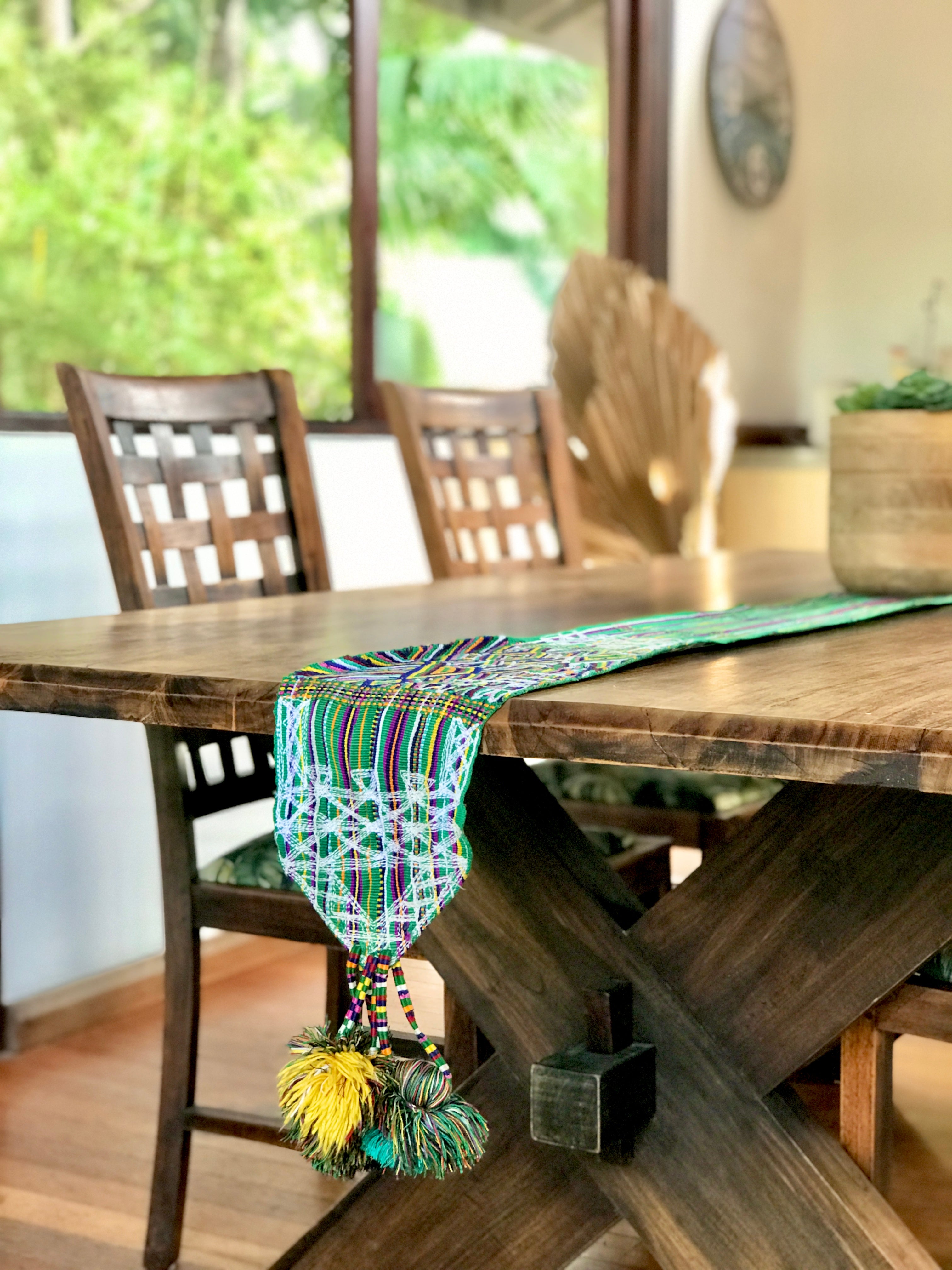Vintage textile table runner