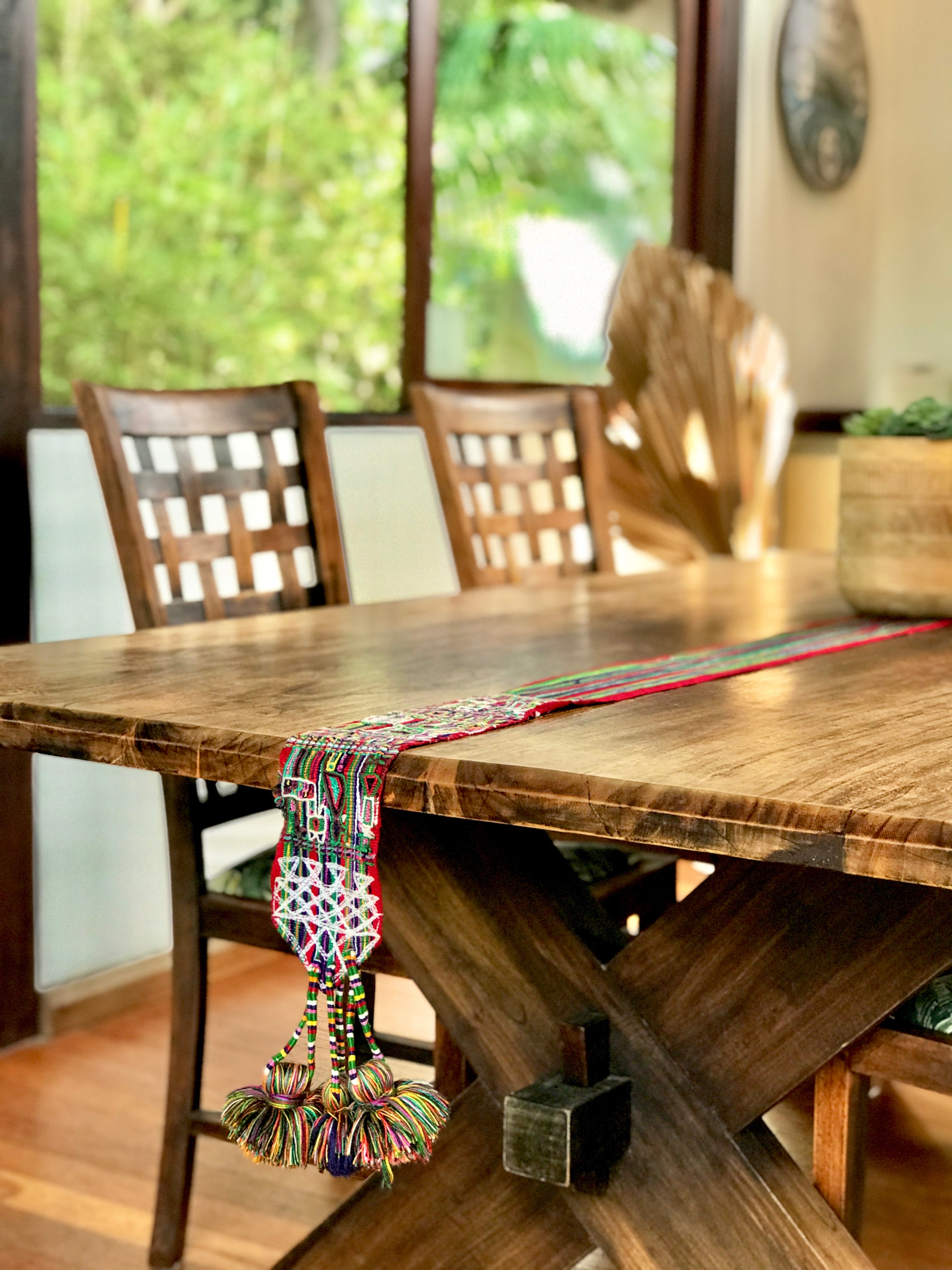 Vintage textile table runner