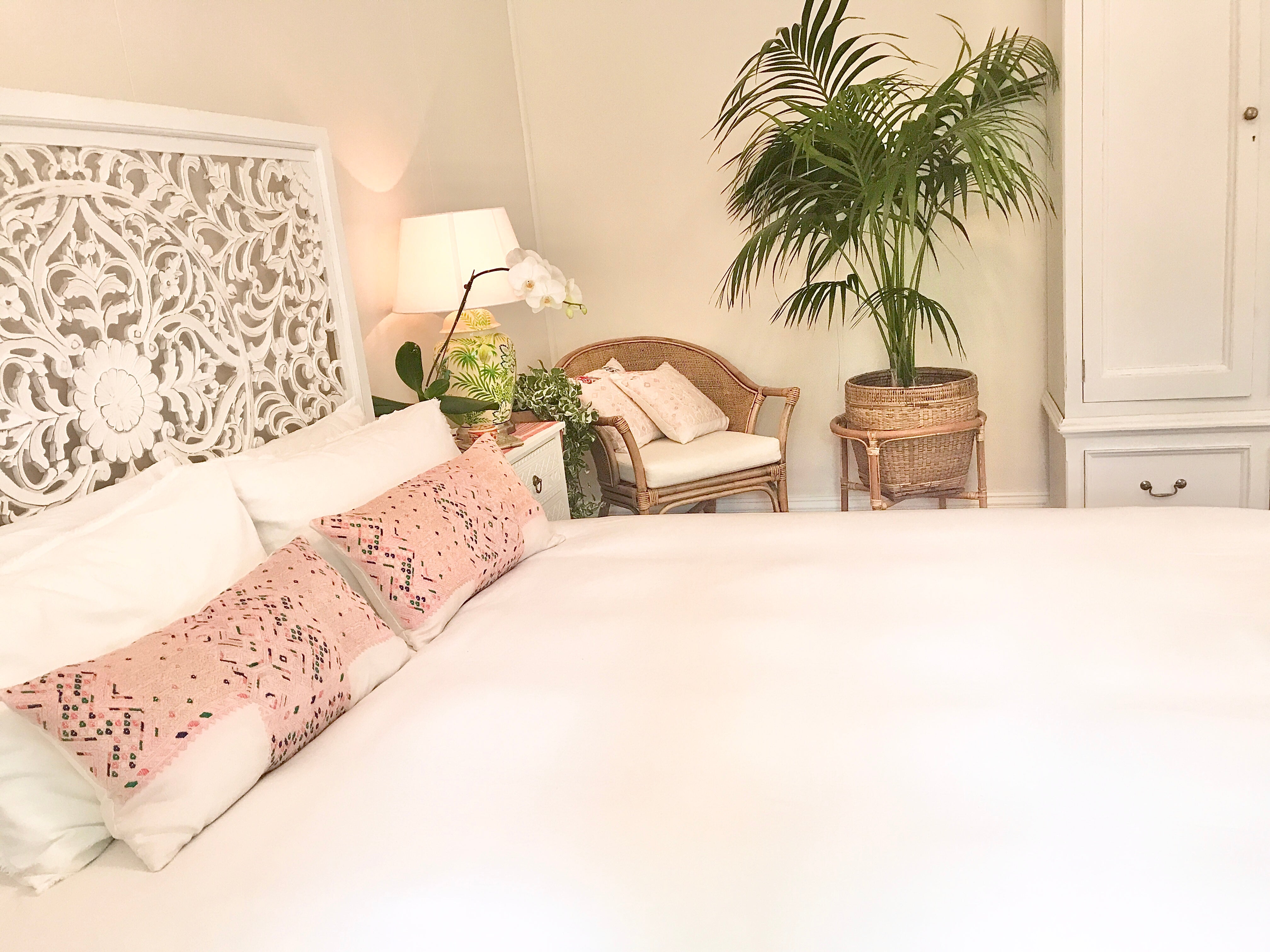 Huipil Pillow - Pink Nahuala IV