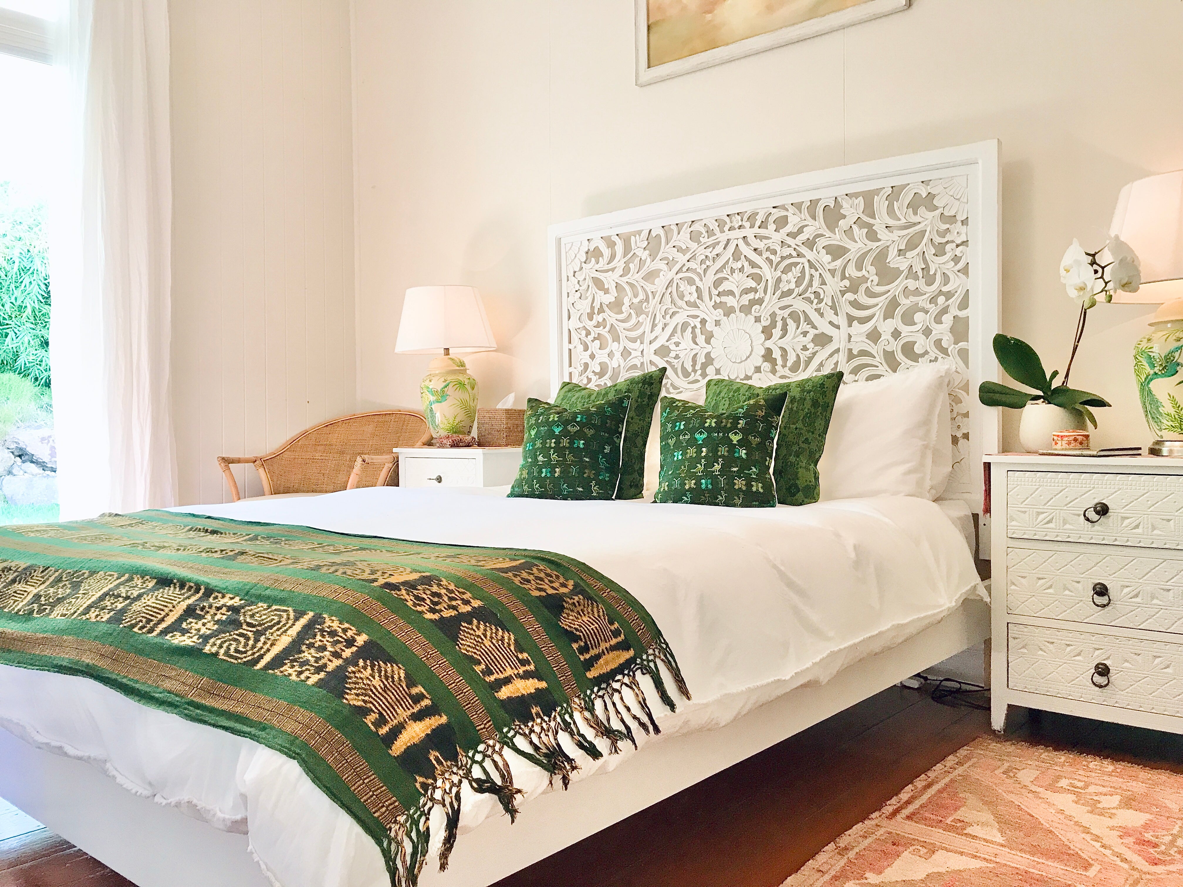 Guatemalan Huipil Pillow - Santa Catarina I