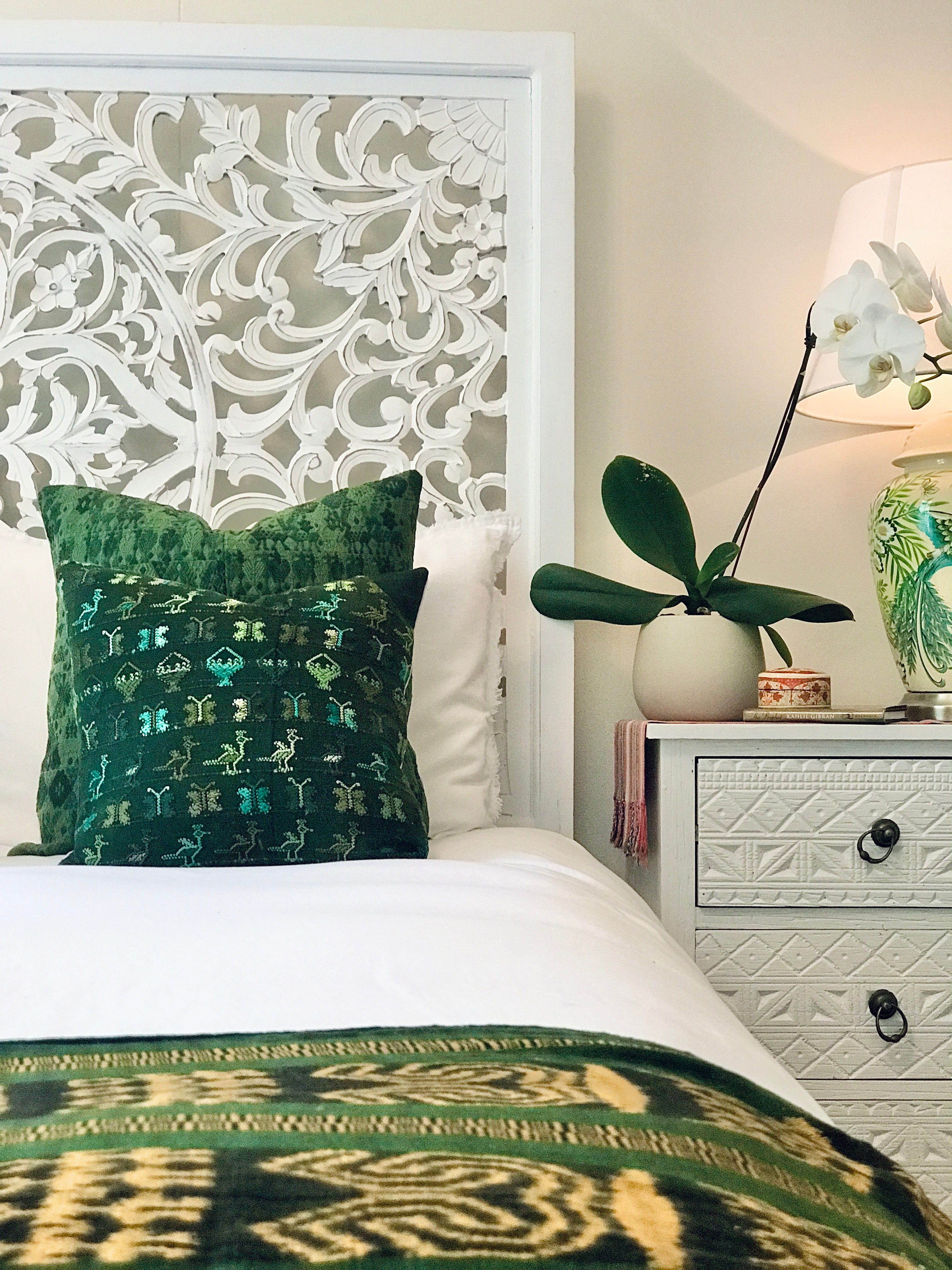 Guatemalan Huipil Pillow - Santa Catarina I