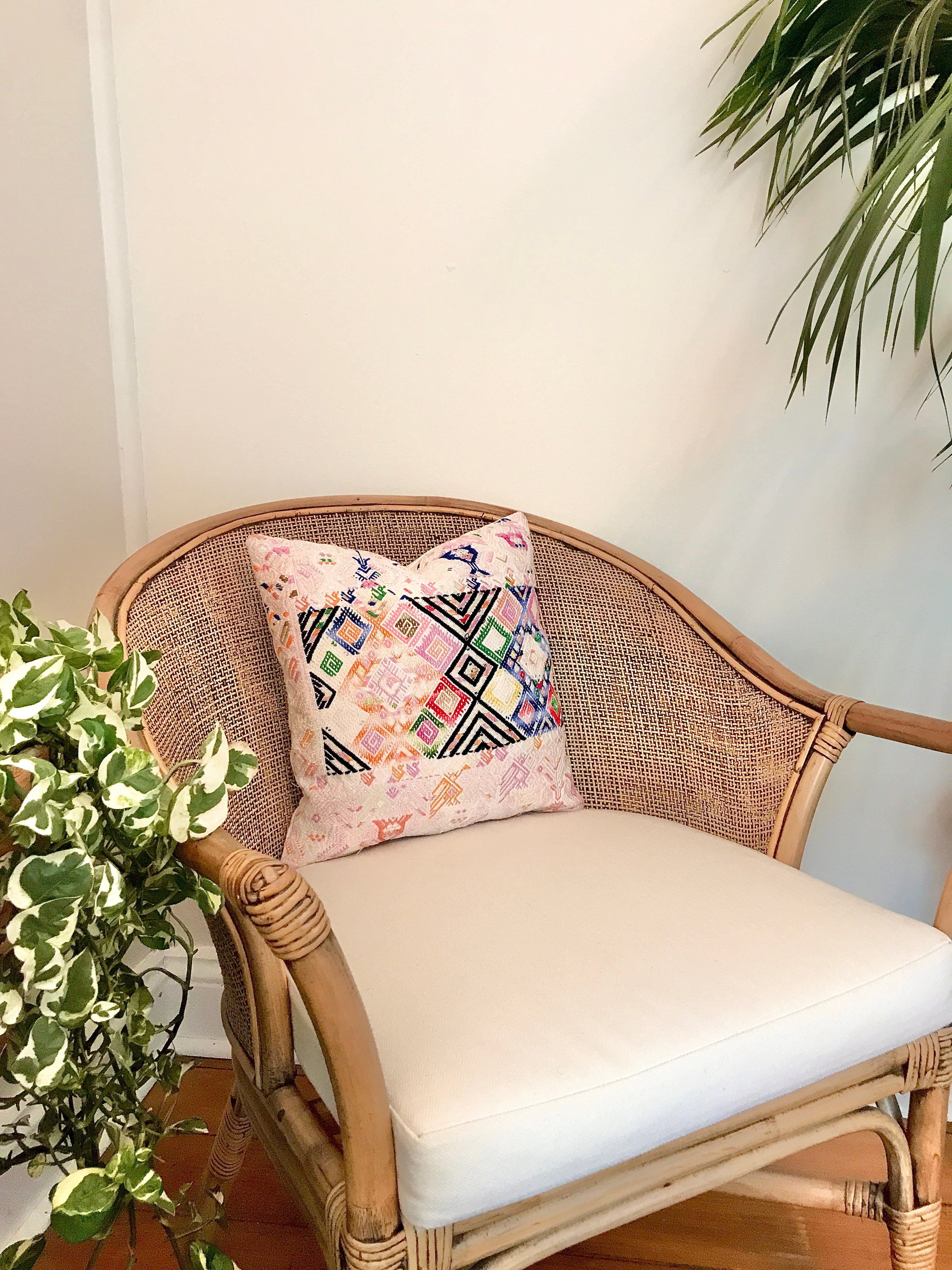 Huipil Pillows - Abstract Nahuala I