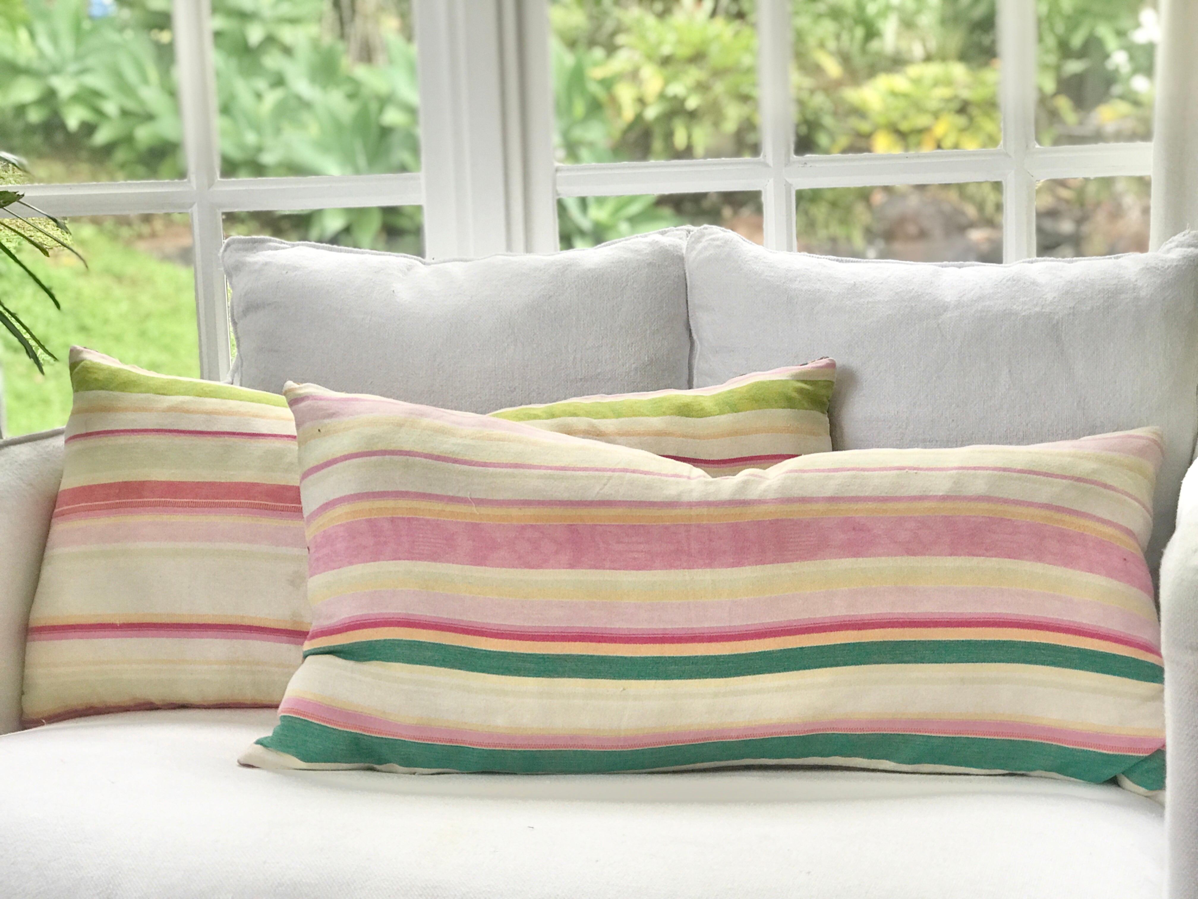 Guatemalan Huipil Pillows - Nebaj IX