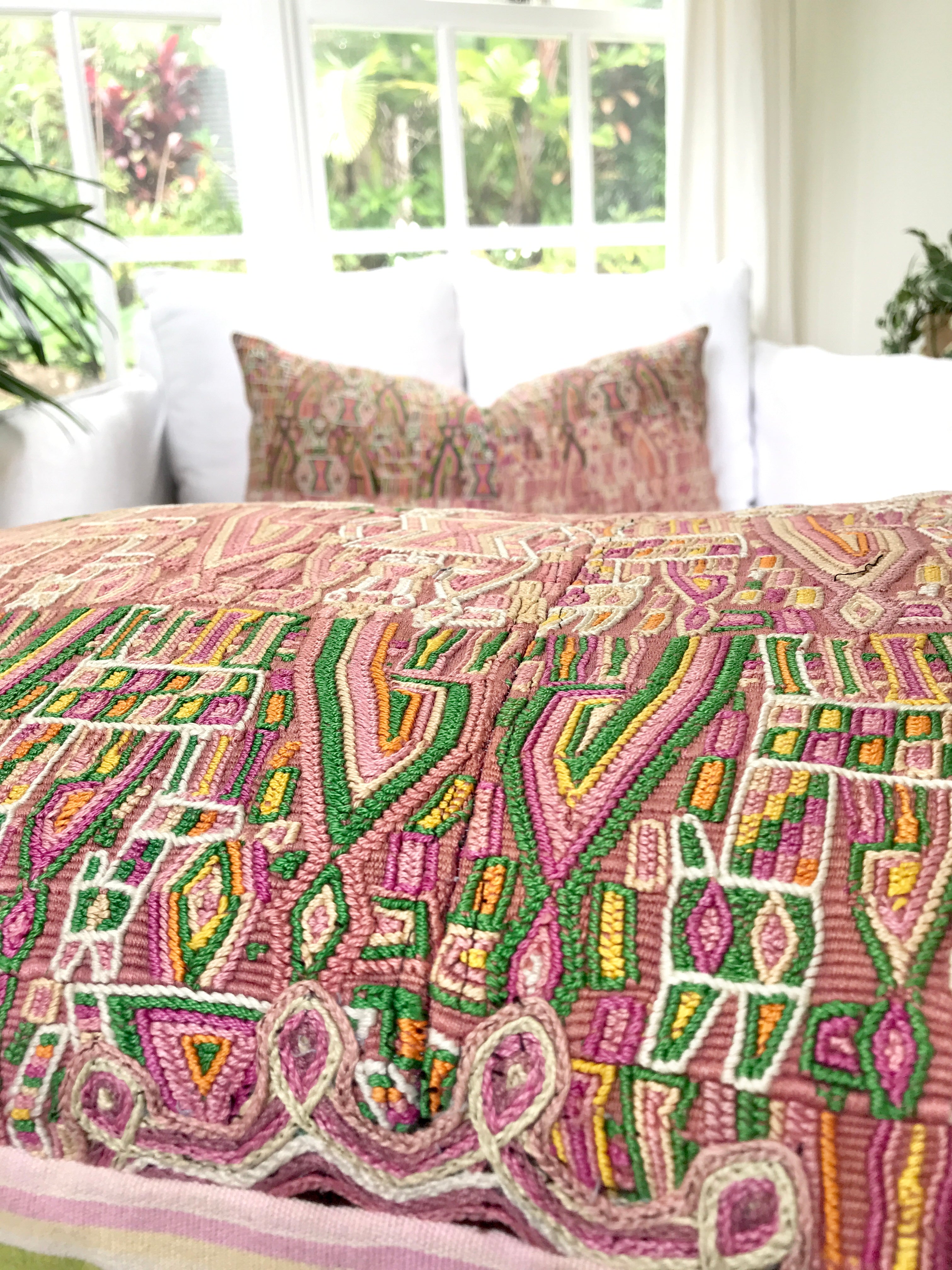 Guatemalan Huipil Pillows - Nebaj VII