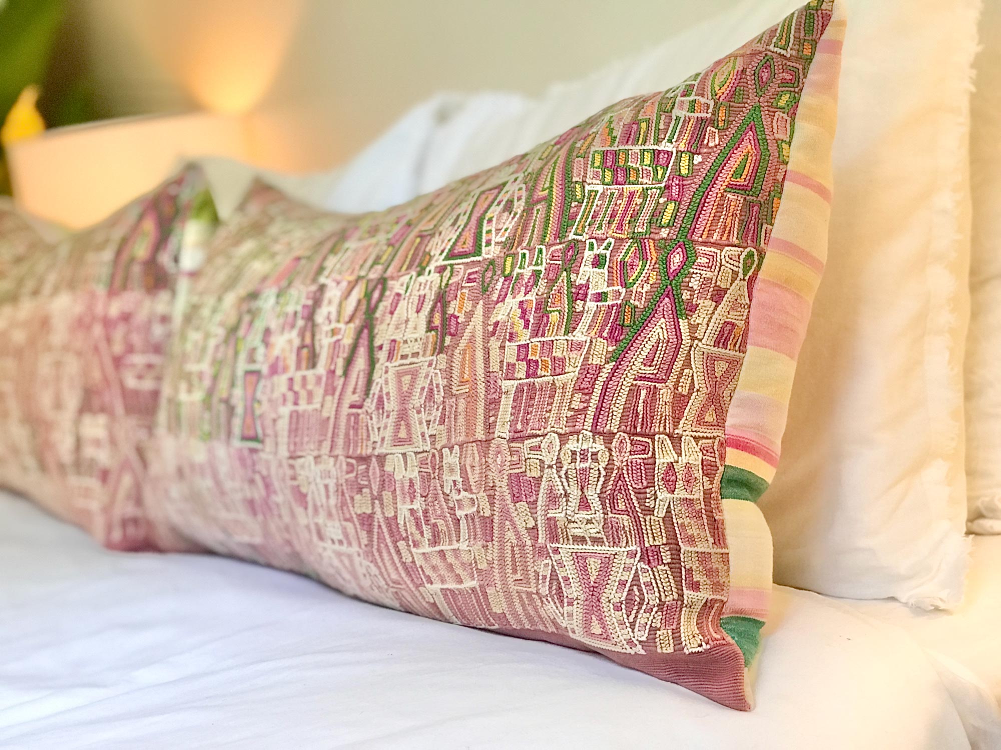 Guatemalan Huipil Pillows - Nebaj IX