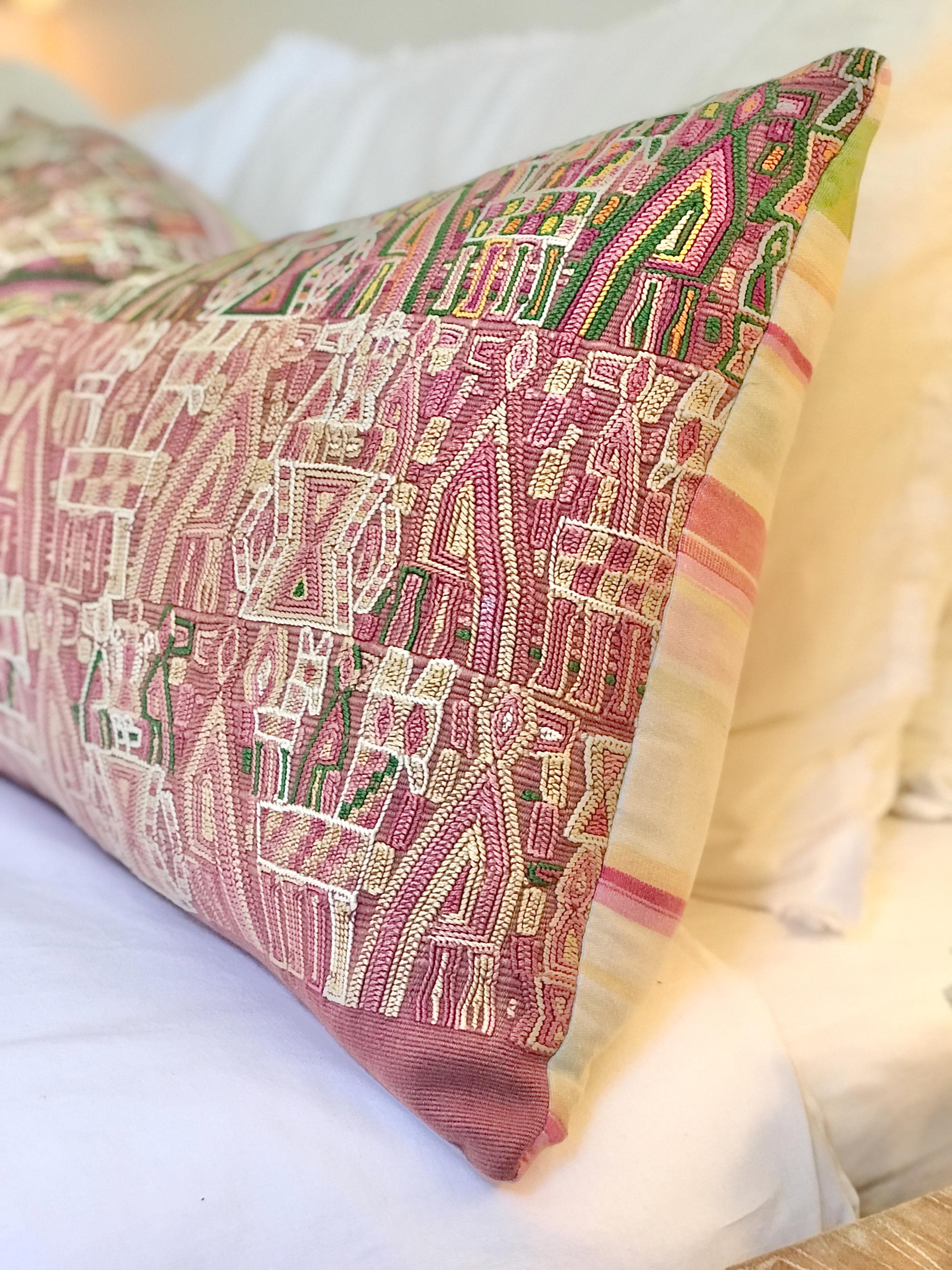 Guatemalan Huipil Pillows - Nebaj VII