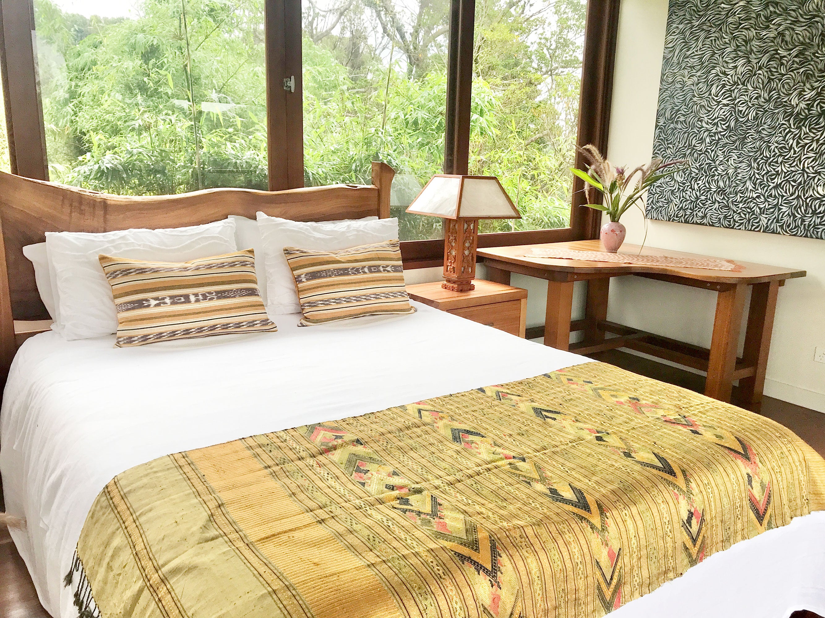 Golden Hour - Ikat Throw Pillow