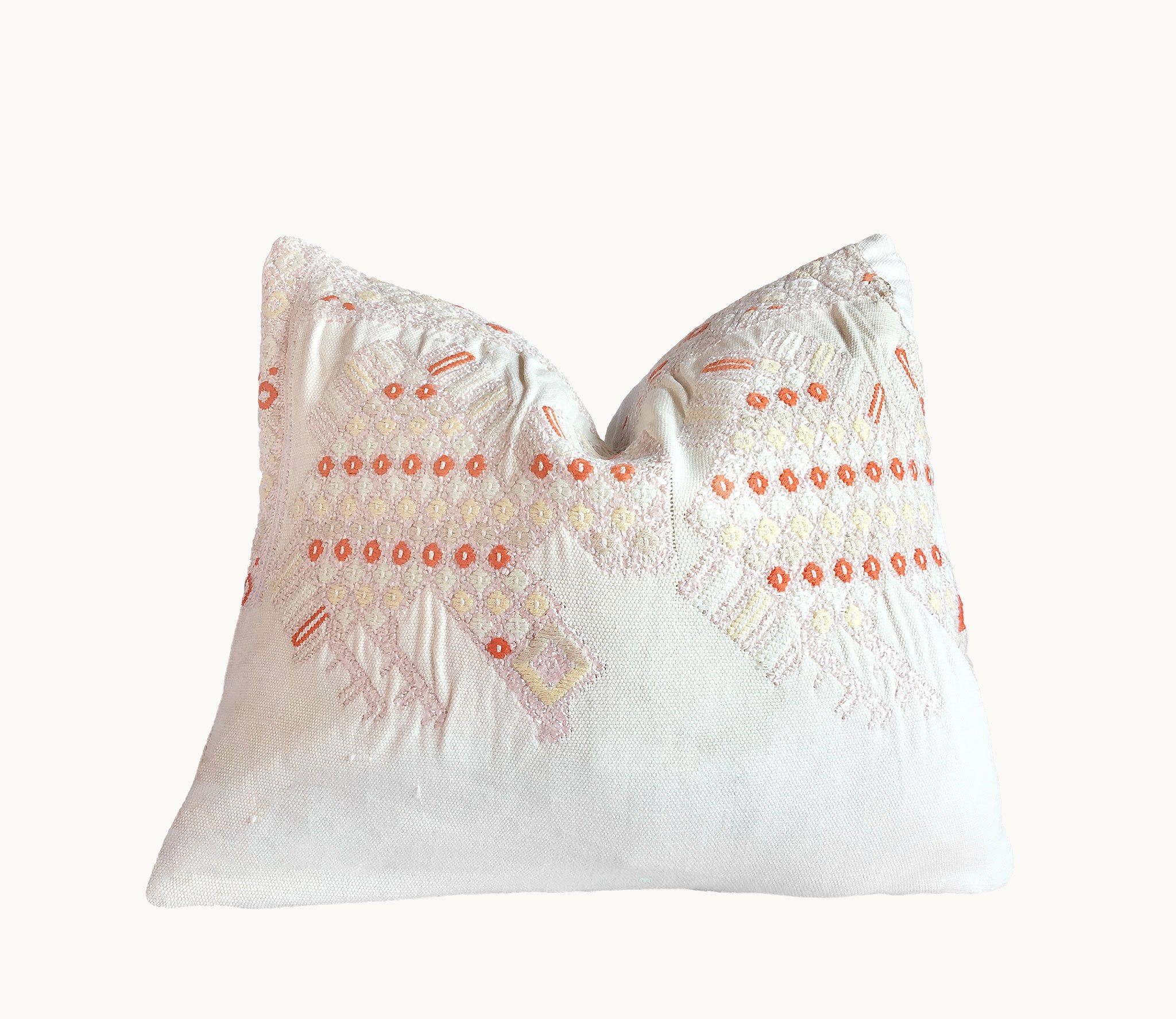 Guatemalan textiles, huipil pillow - Lamour Artisans