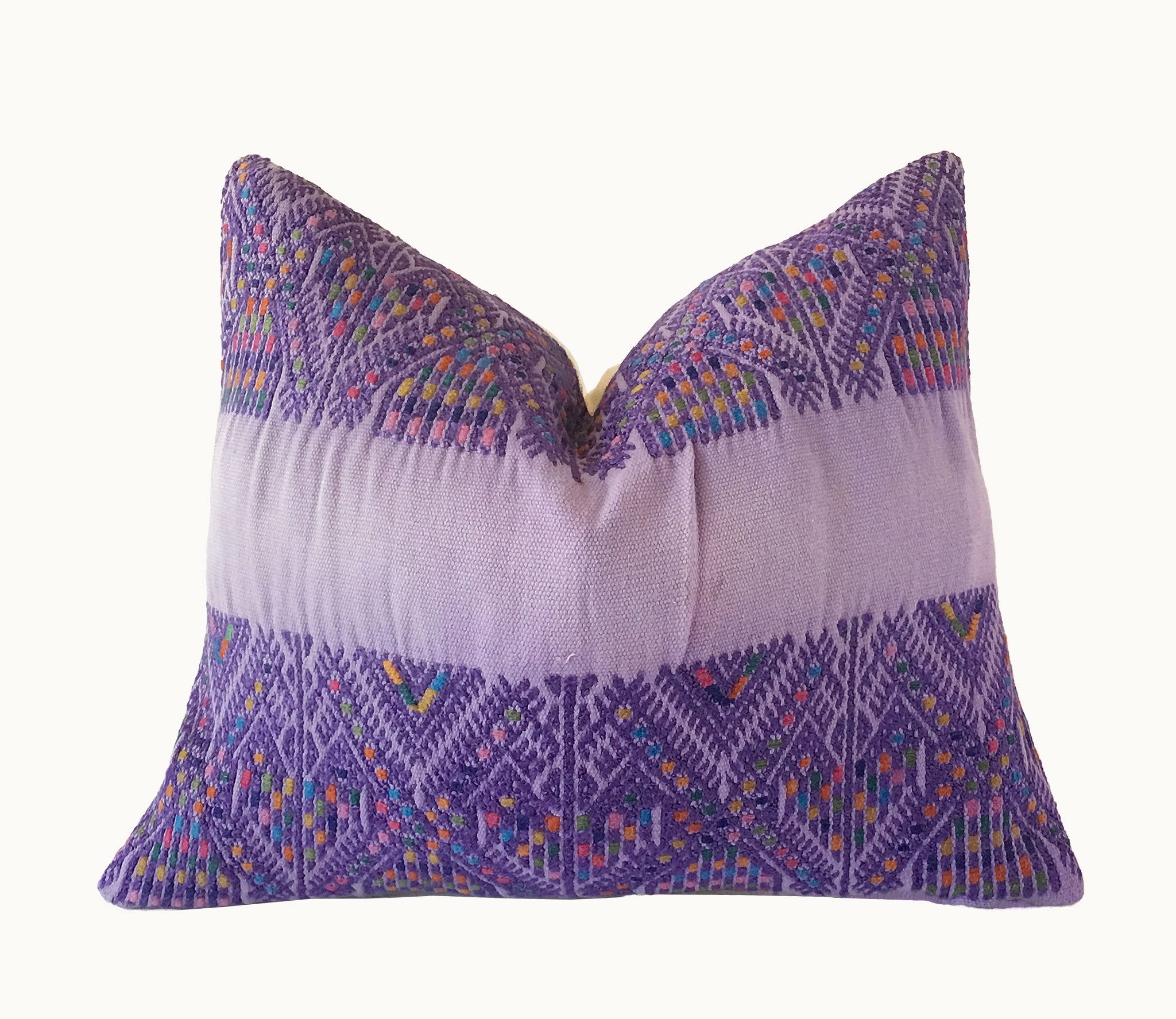 Guatemalan textiles, huipil pillow - Lamour Artisans