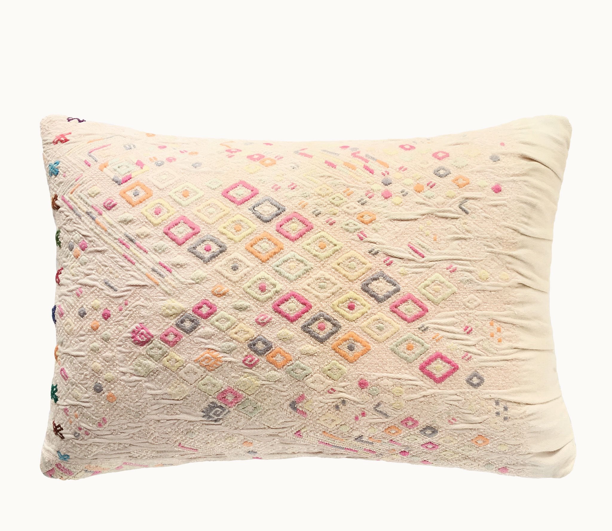 Guatemalan textiles, huipil pillow - Lamour Artisans