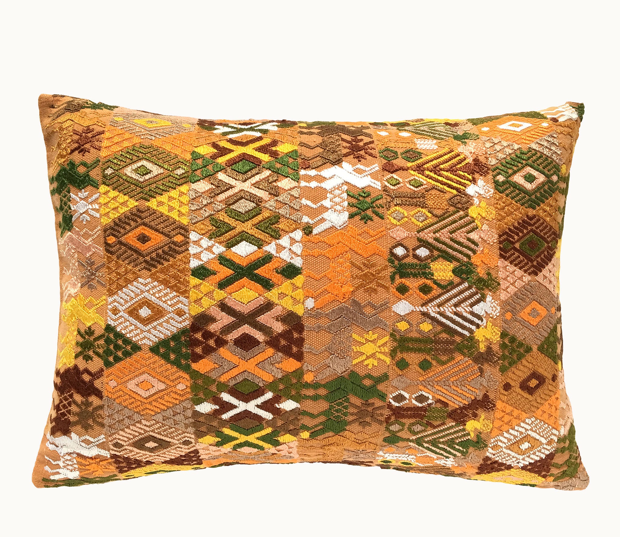 Guatemalan textiles, huipil pillow - Lamour Artisans
