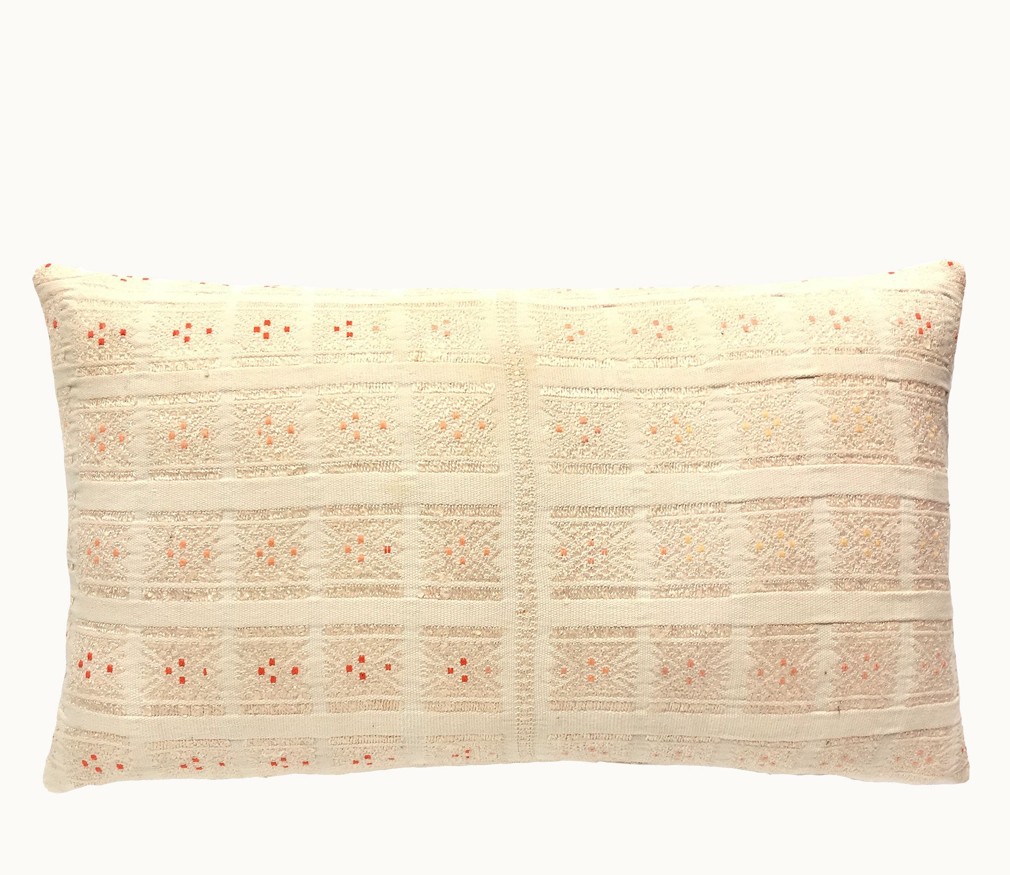 Guatemalan textiles, huipil pillow - Lamour Artisans