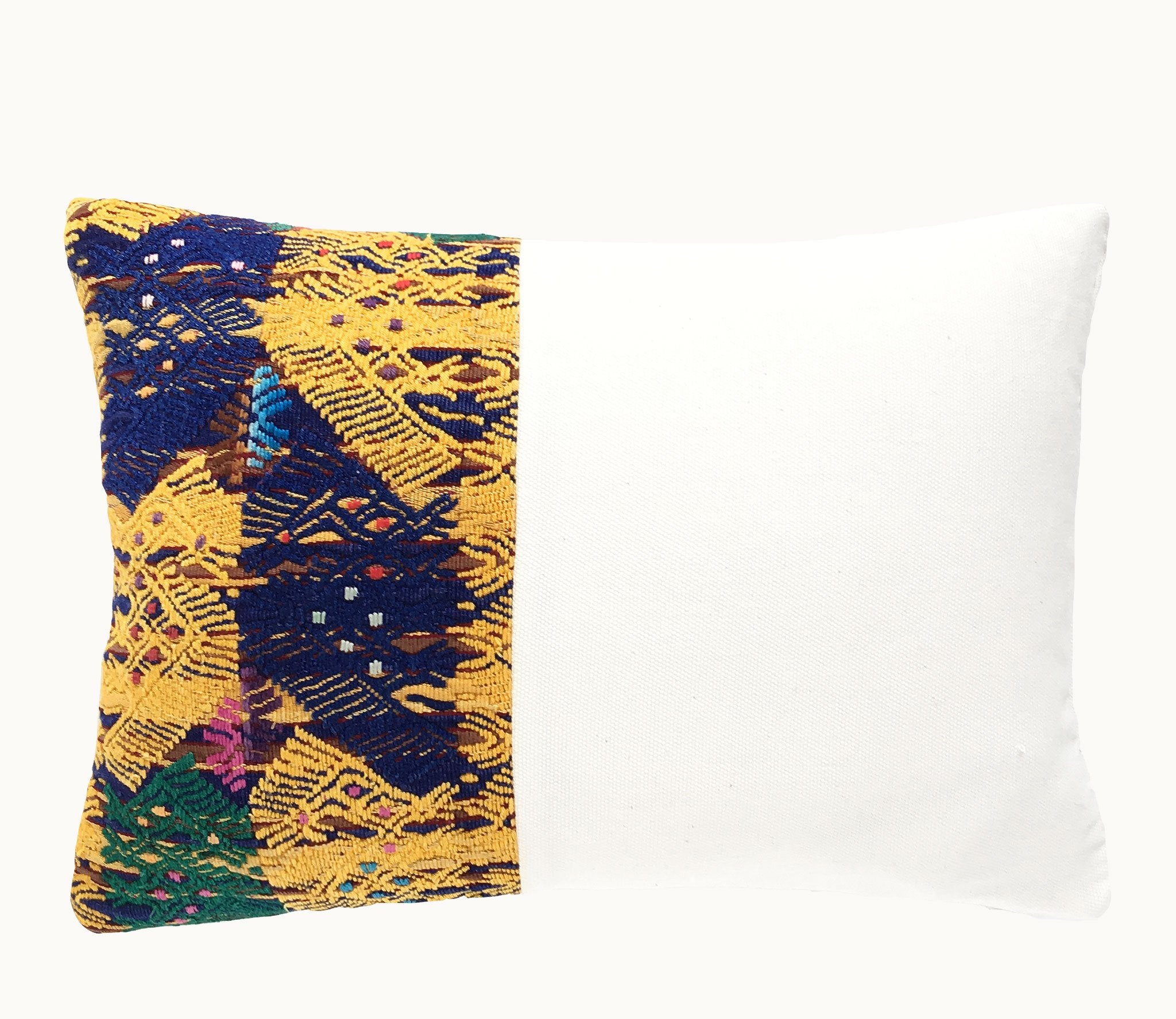Guatemalan textiles, huipil pillow - Lamour Artisans