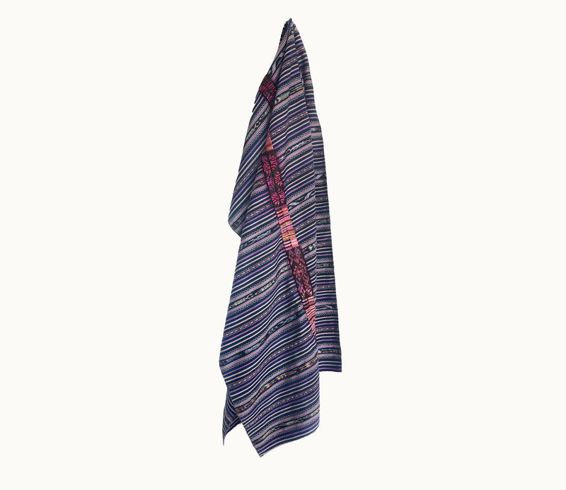 Guatemalan textiles, ikat pillow - Lamour Artisans