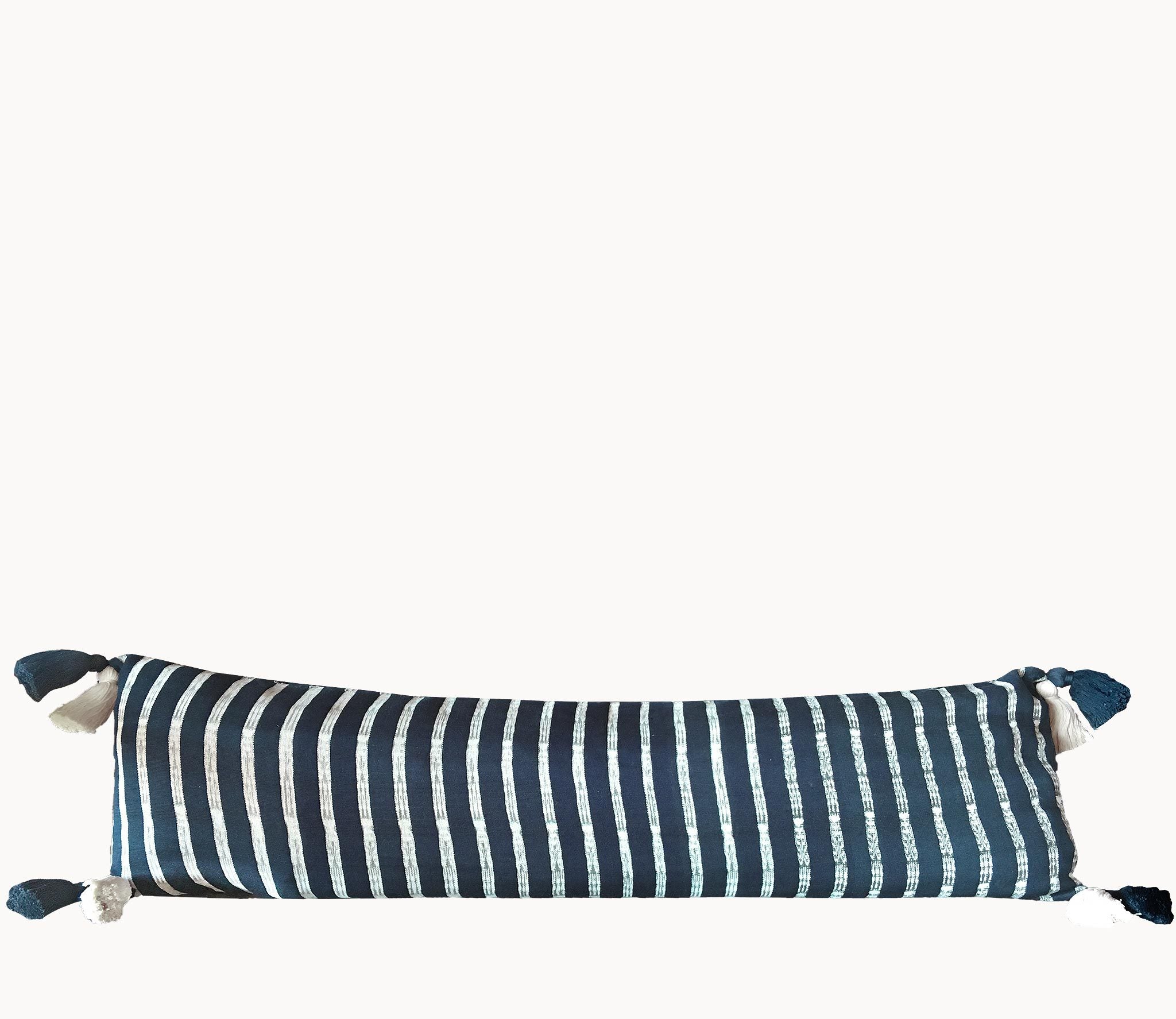 Guatemalan textiles, ikat pillow - Lamour Artisans