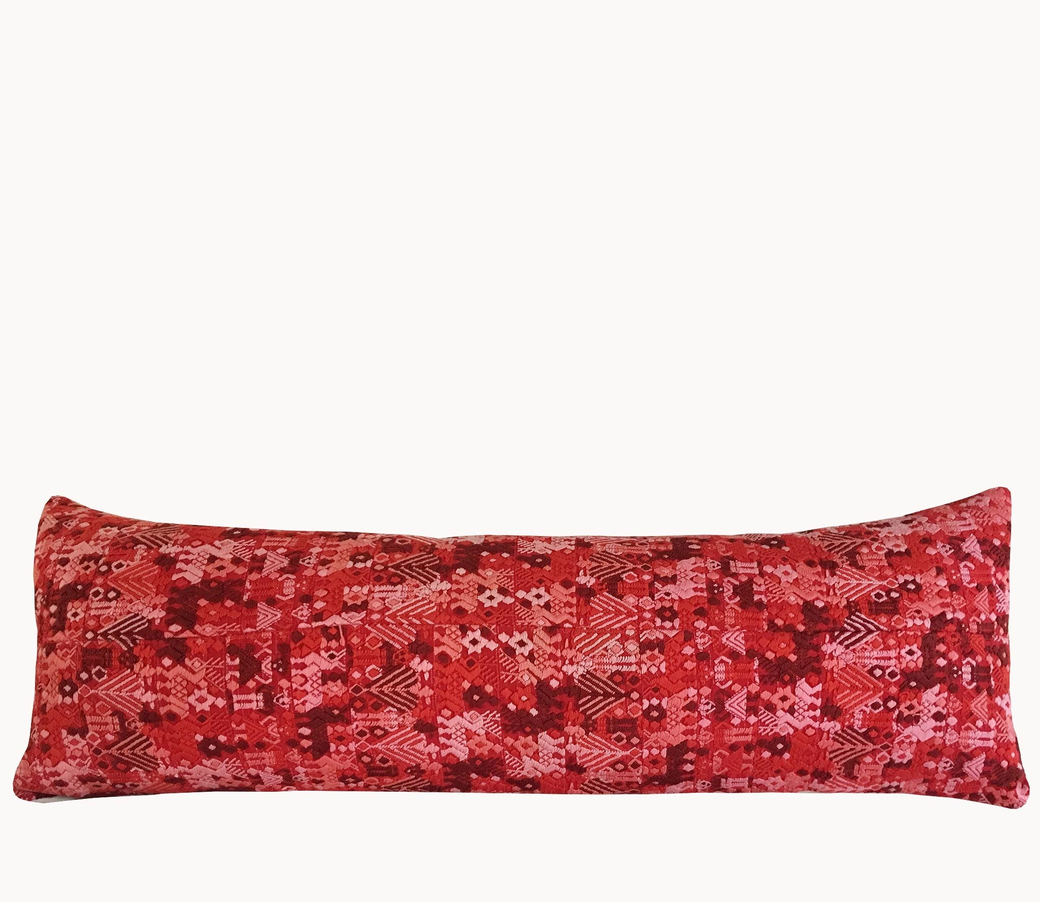 Guatemalan textiles, huipil pillow - Lamour Artisans