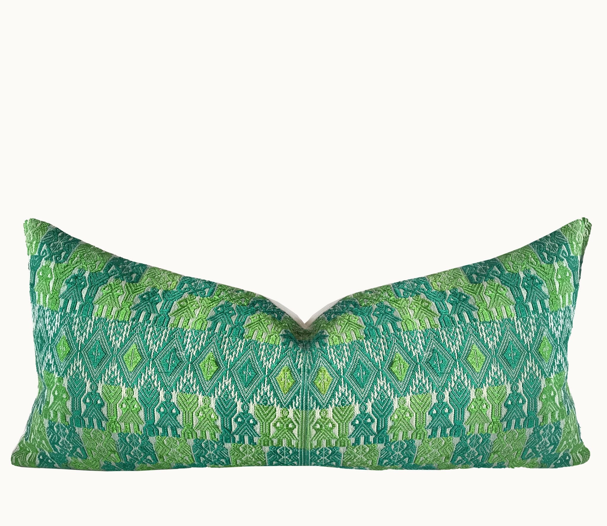 Guatemalan textiles, huipil pillow - Lamour Artisans