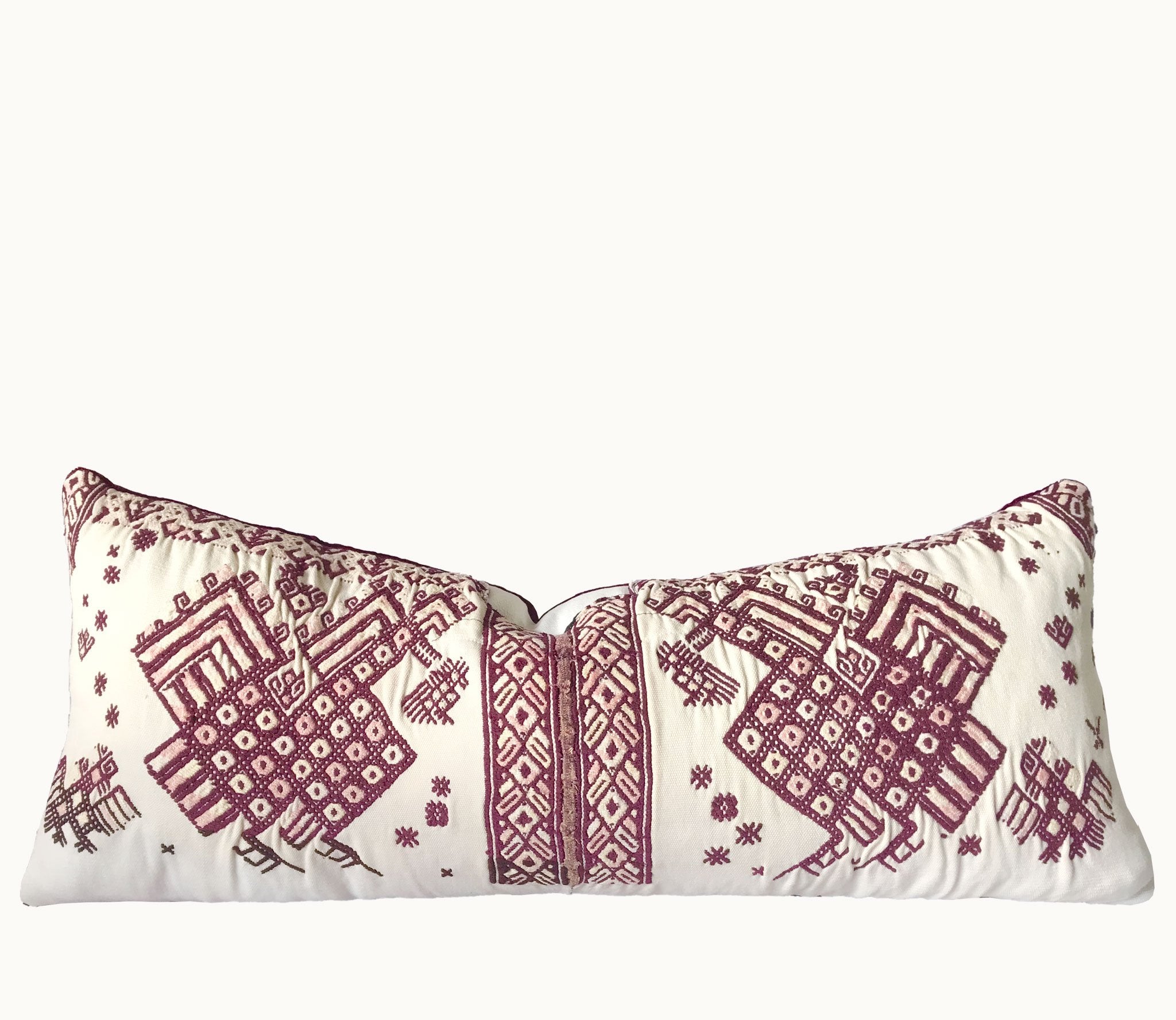 Guatemalan textiles, huipil pillow - Lamour Artisans