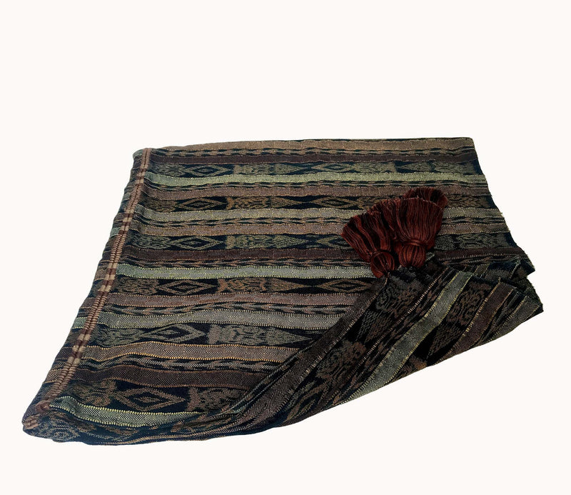 Guatemalan Corte - Bed Throw IV