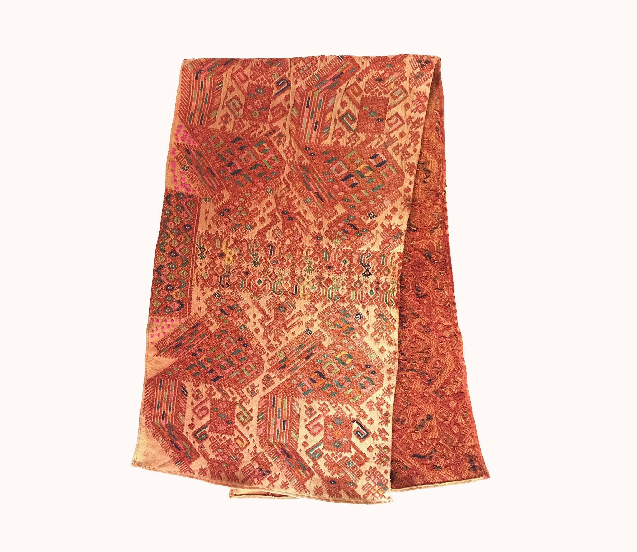 Guatemalan textiles, table runner - Lamour Artisans