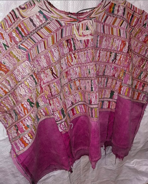 Guatemalan Huipil Pillows - San Juan Cotzal V