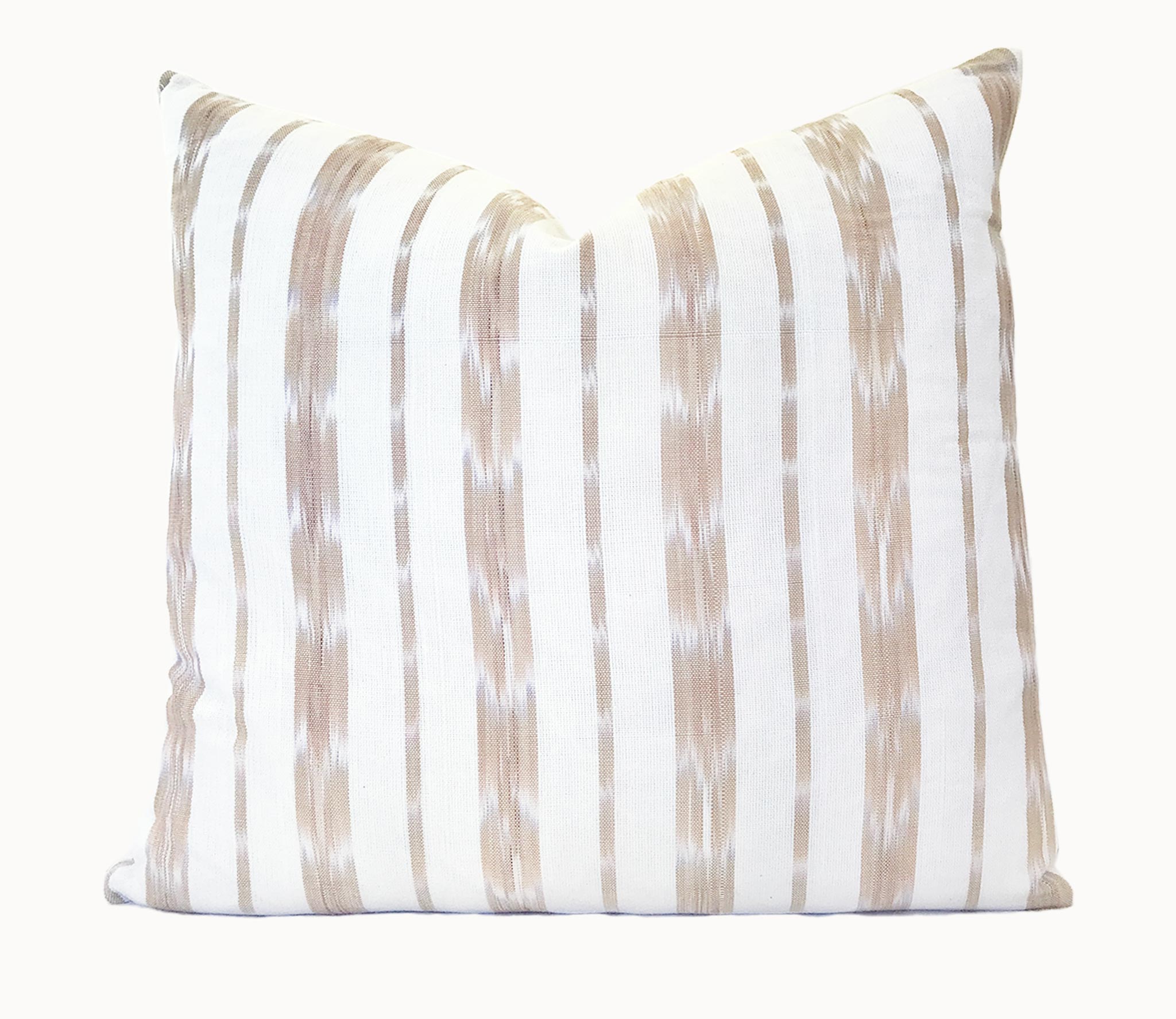 Handwoven Guatemala ikat pillow