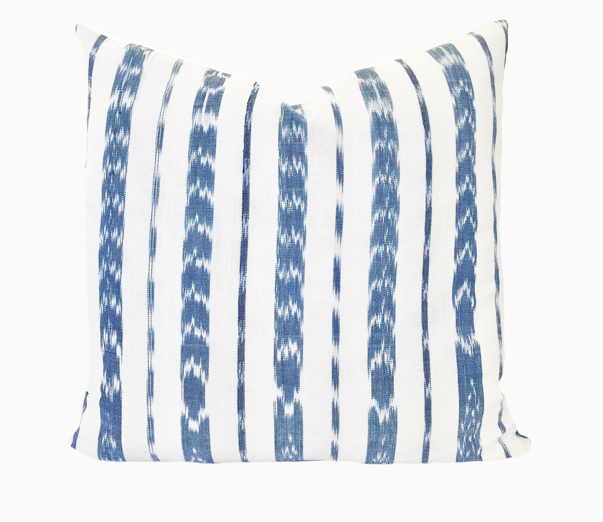 Handwoven Guatemala ikat pillow