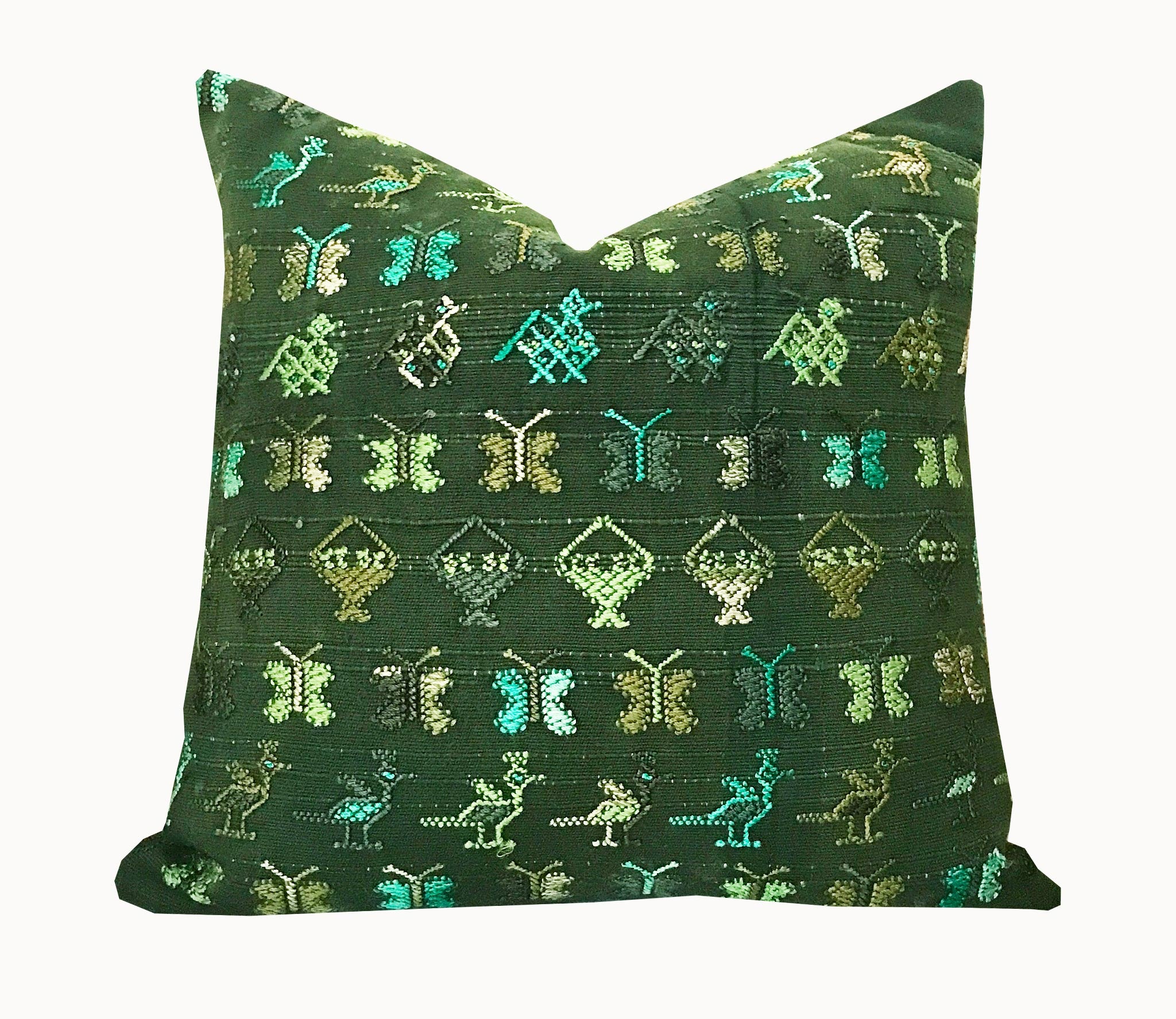 Guatemalan Huipil Pillow - Santa Catarina I
