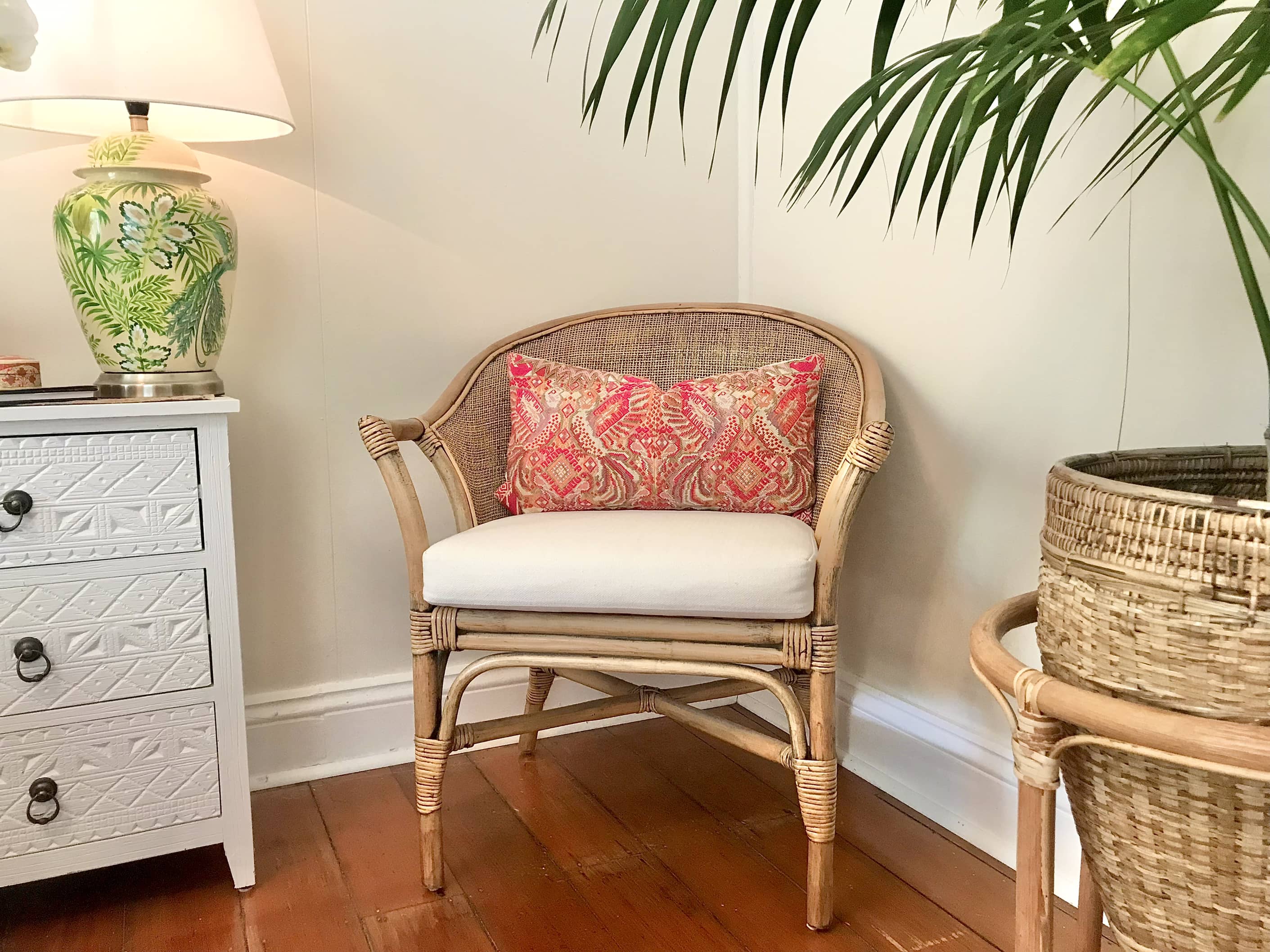 Huipil Pillow - Chichicastenango Hummingbirds II