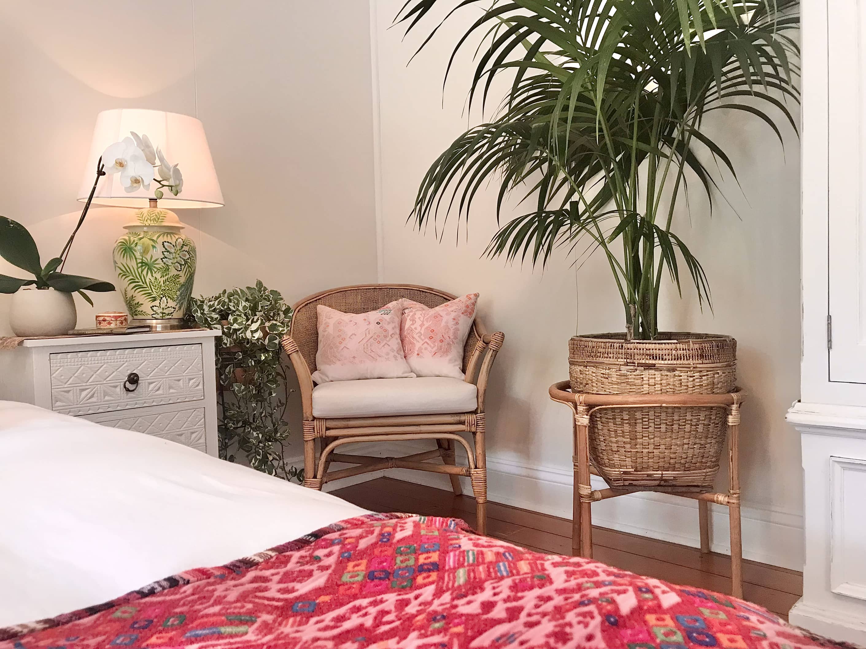 Huipil Pillows - Pale Pink Nahuala V