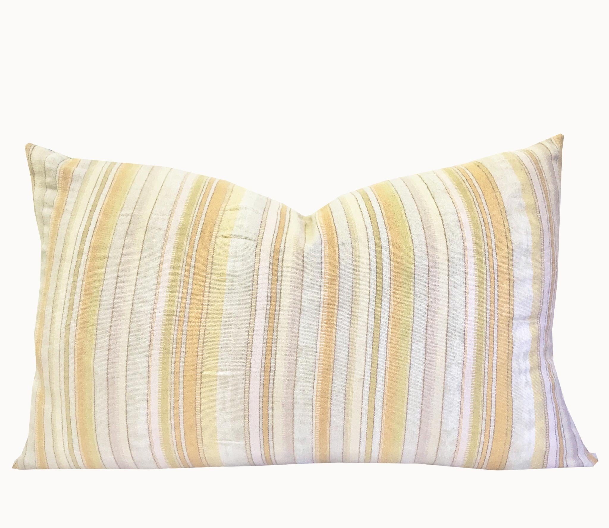 Guatemalan embroidered huipil pillow. Geometric chevron design in bold fuchsia