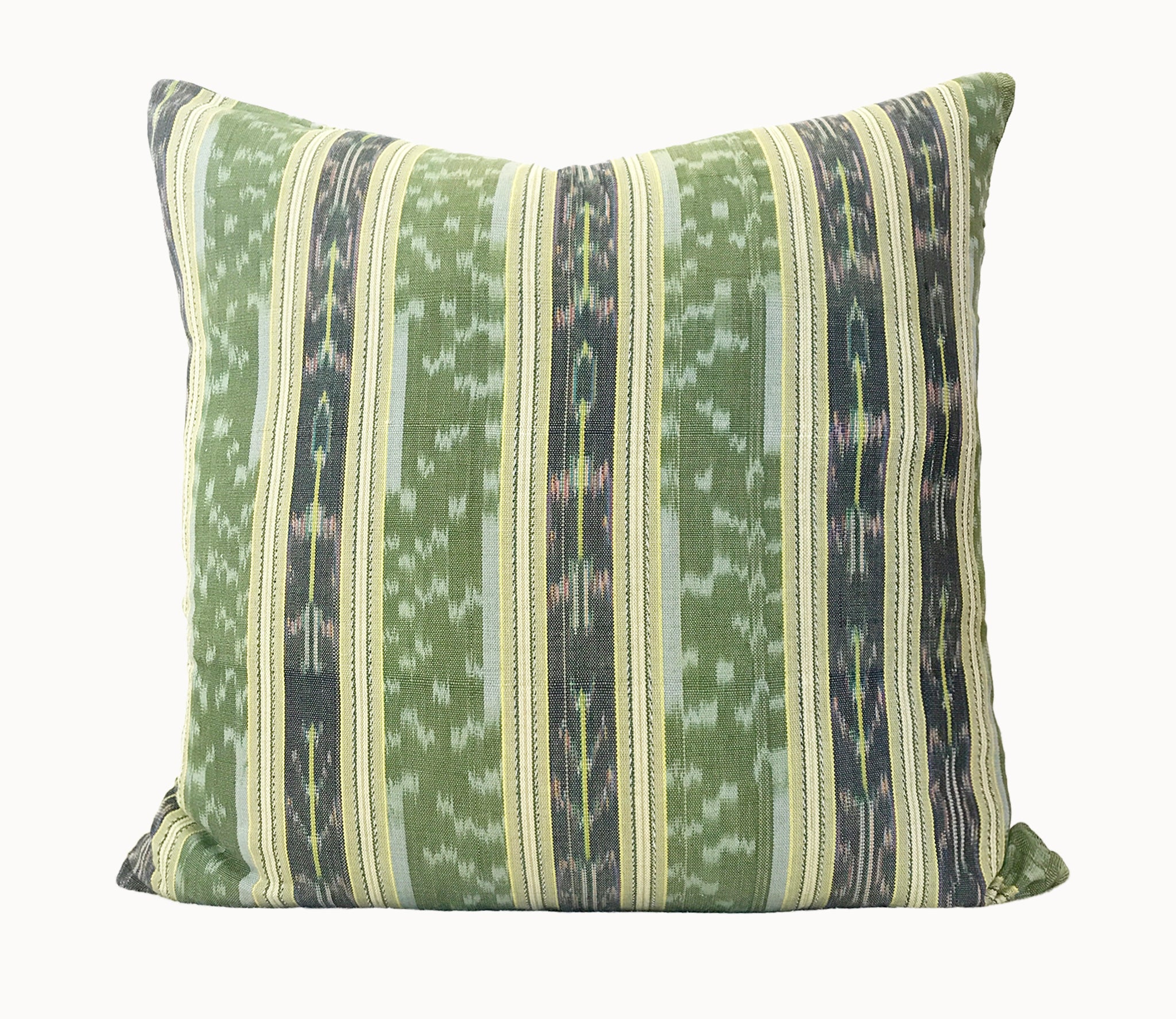 Handwoven Guatemala ikat pillow