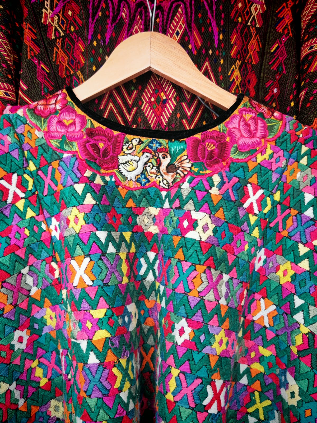 Colorful Tactic huipil for Sarah