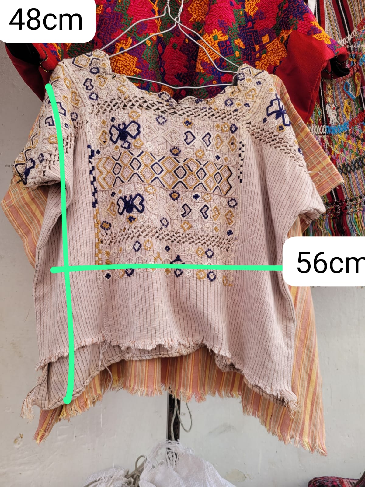 Blush Colotenango huipil for Elise