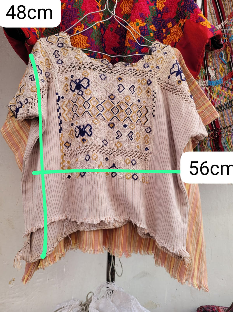 Blush Colotenango huipil for Elise