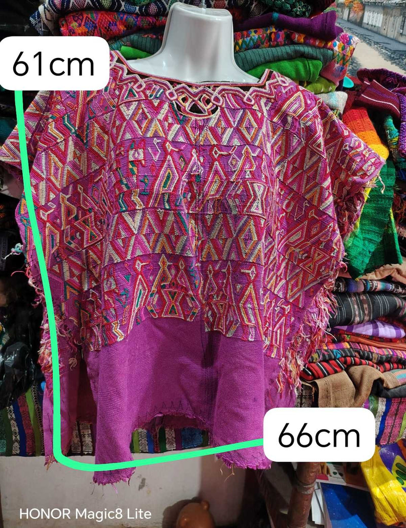 Hot Pink Nebaj Huipil #6-190