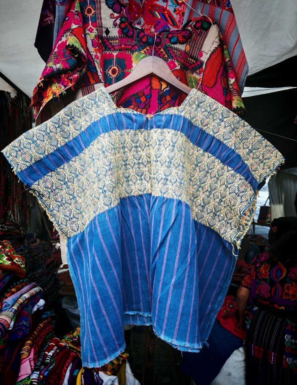 Indigo Nahuala huipil #5-7