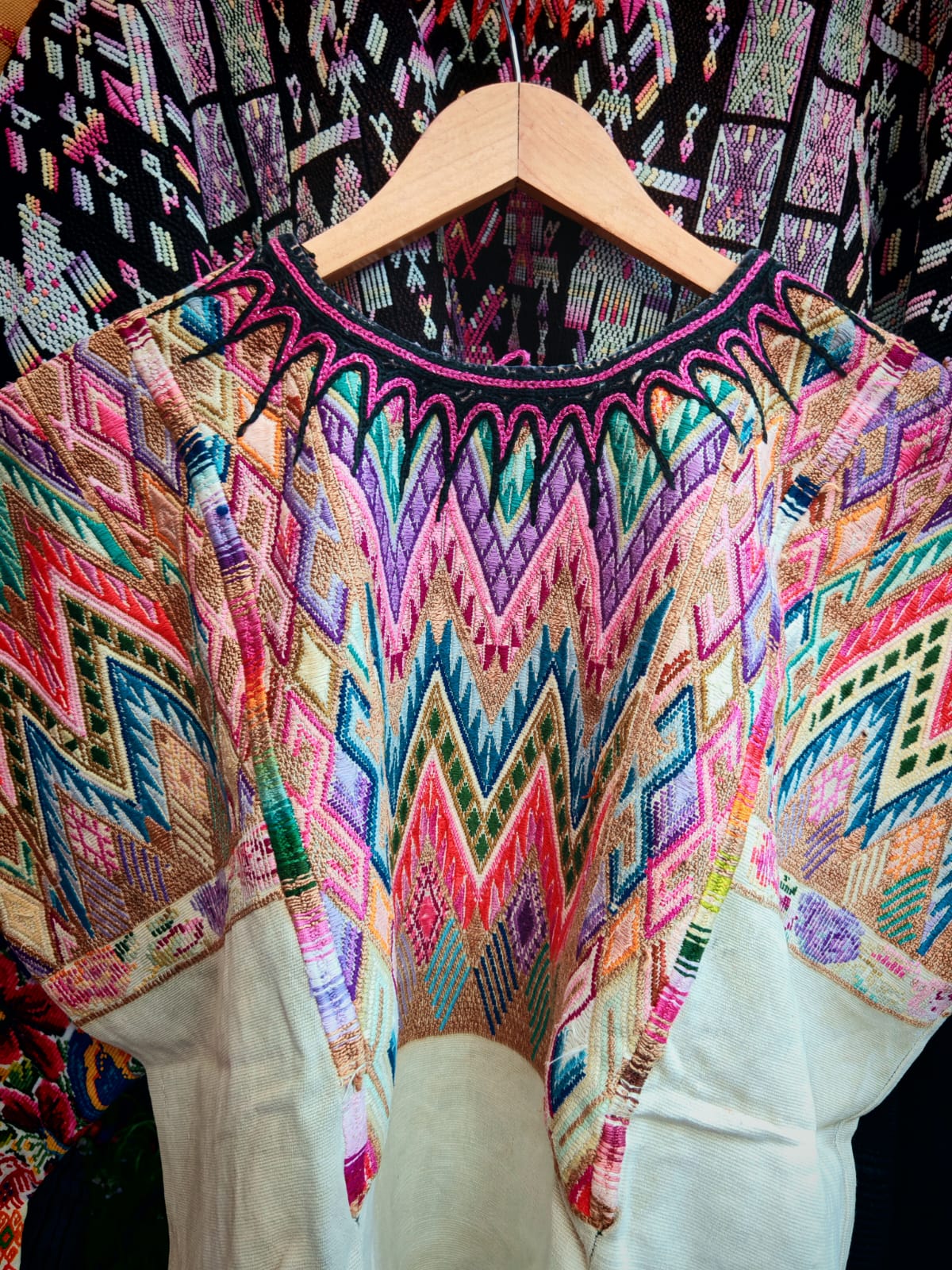 Huipil Chevron Chichicastenango (reservado para Monika)