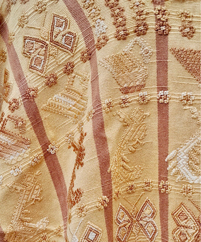 Embroidered Vintage Guatemalan huipil textile