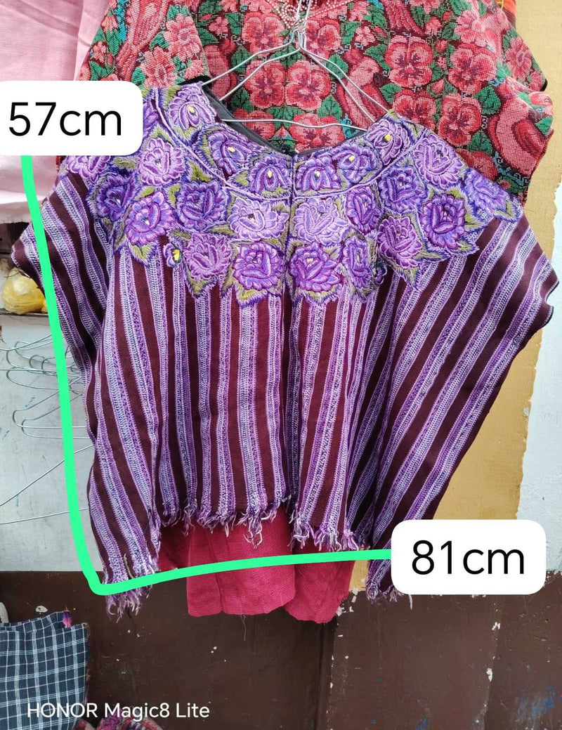 Purple Patzun Huipil #6-357