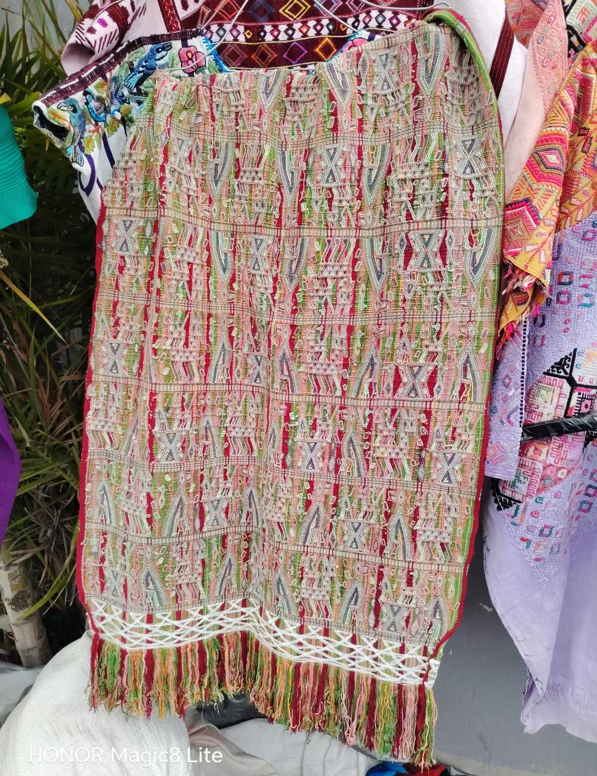 Traditional Nebaj tzute #4-87