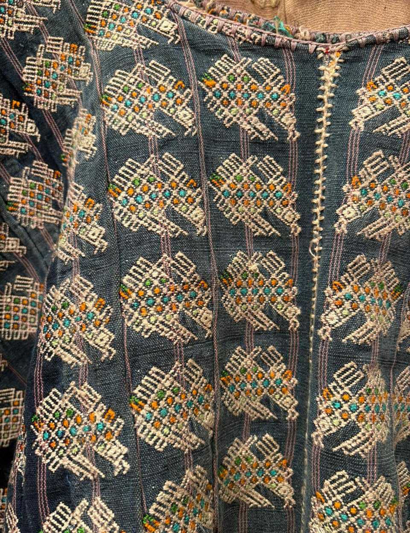 (Reserved for Suzanne) Indigo Nahuala huipil #2-100