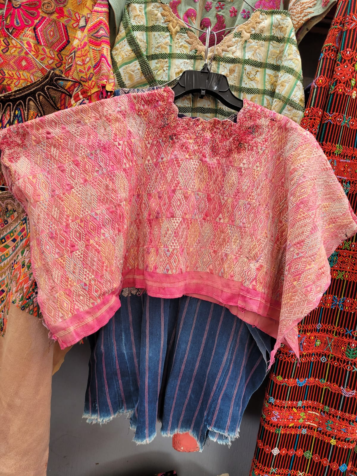 Pink Coban huipil (Reserved for April)