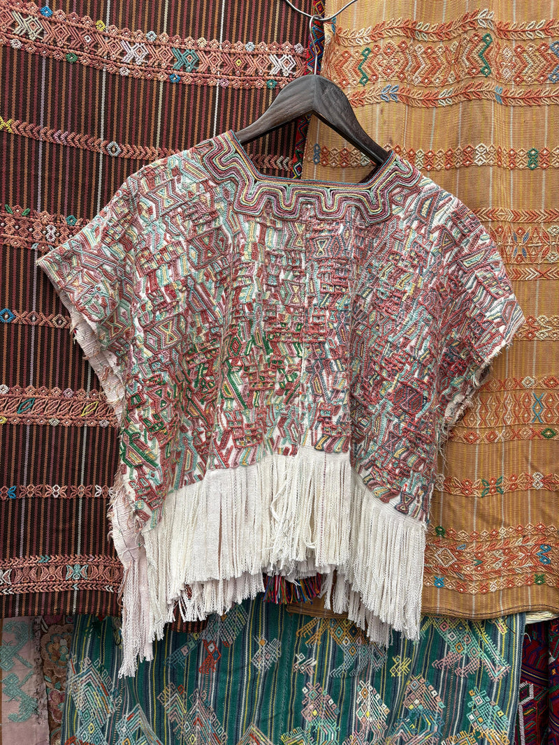 Fringed Nebaj huipil (reserved for April)